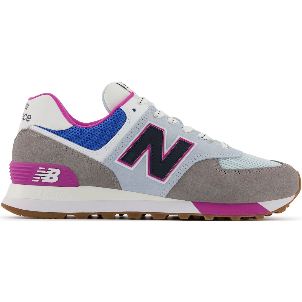 Marken New Balance New Balance Sneaker »WL574 Spring Hike Pack« grau-hellblau-magenta Marken New Balance New Balance Sneaker »WL574 Spring Hike Pack« grau-hellblau-magenta