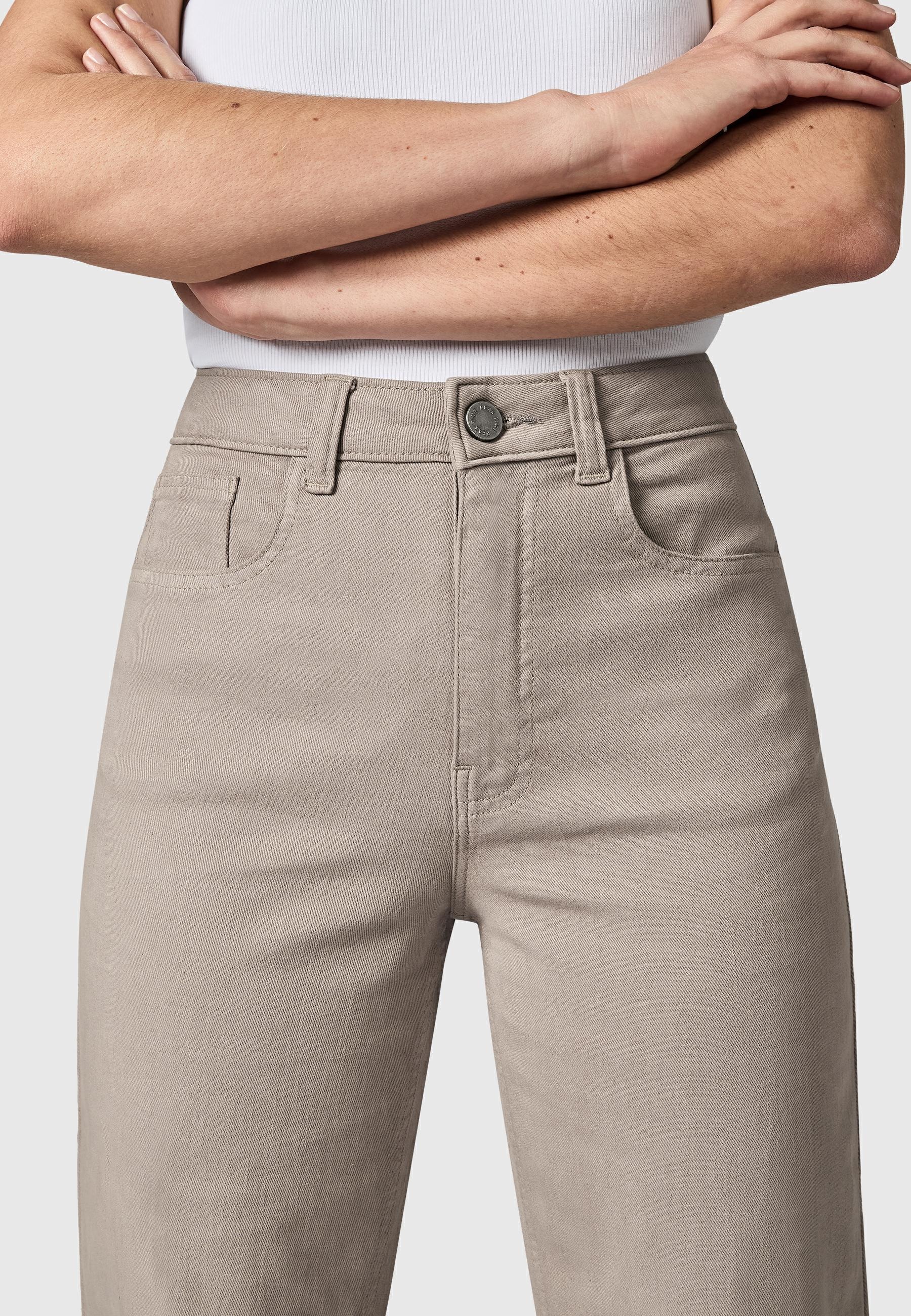PEAK TIME Chinohose »Cyrele«  Lange Wide-Leg-Hose mit Bio-Baumwolle