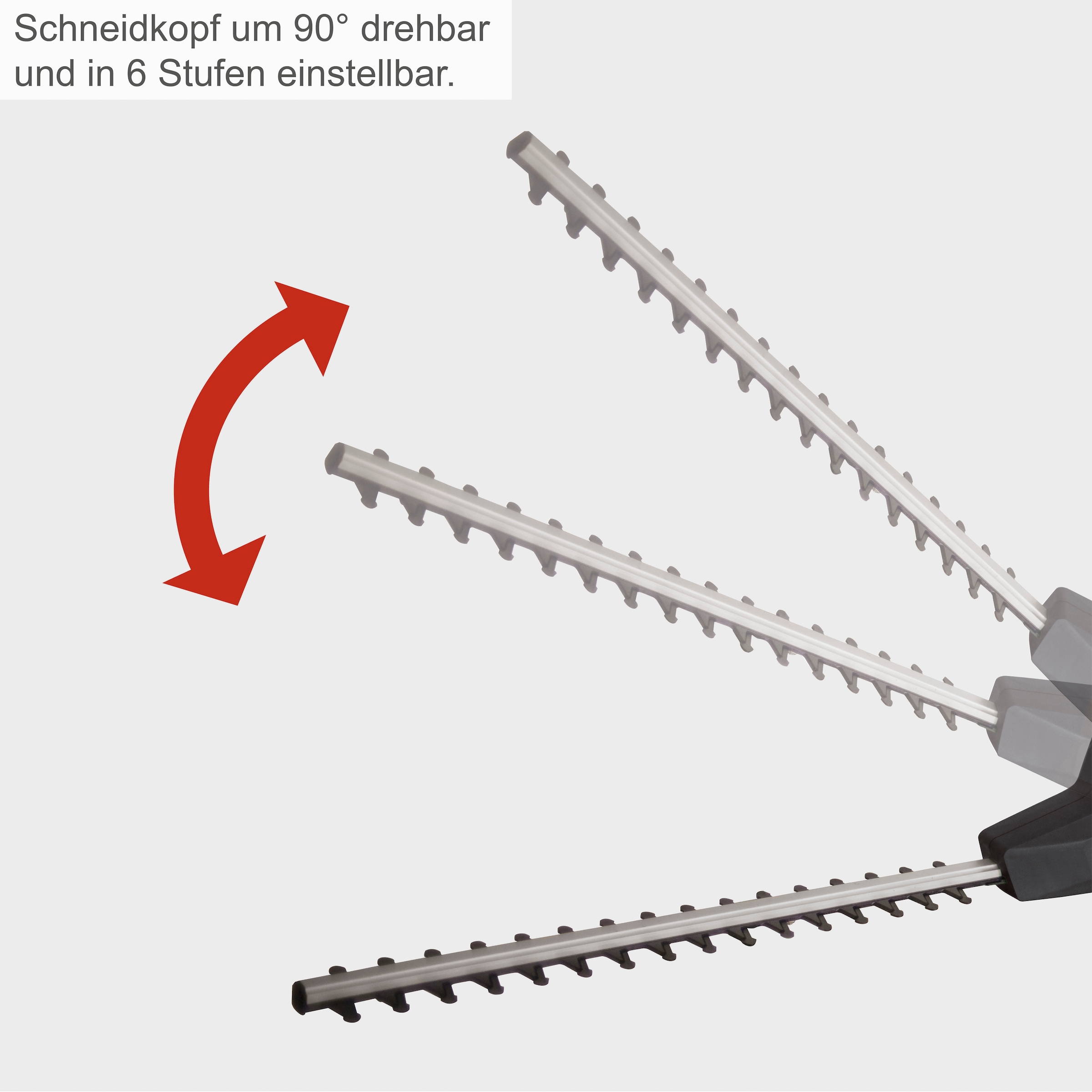 Scheppach Elektro-Heckenschere »Elektro-Teleskop- Heckenschere ETHT500«, 500 W