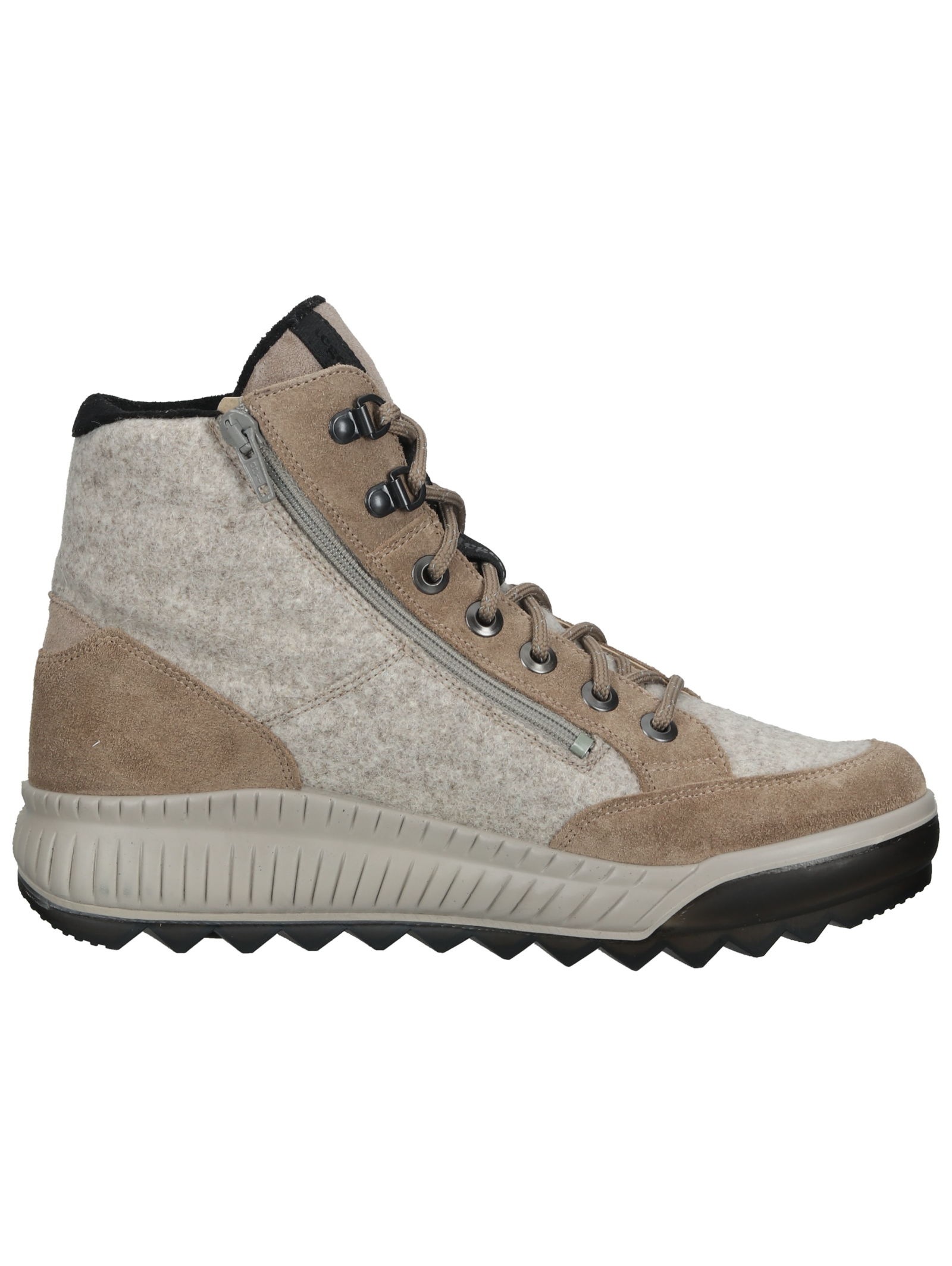 Legero Schnürstiefelette »Legero Stiefelette Veloursleder/Textil«