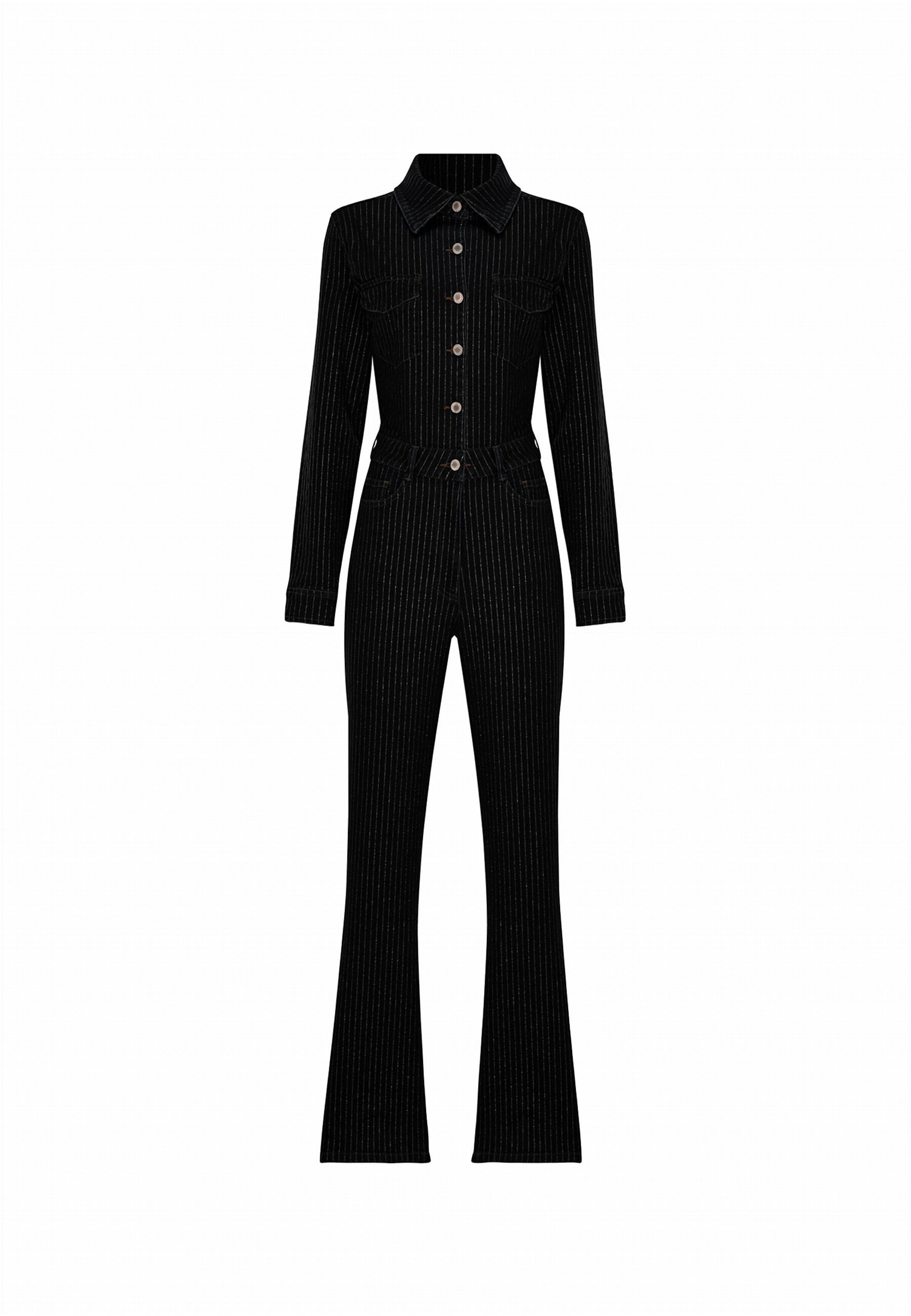 freshlions Jumpsuit »Danika«, im angesagten Jeans-Stil