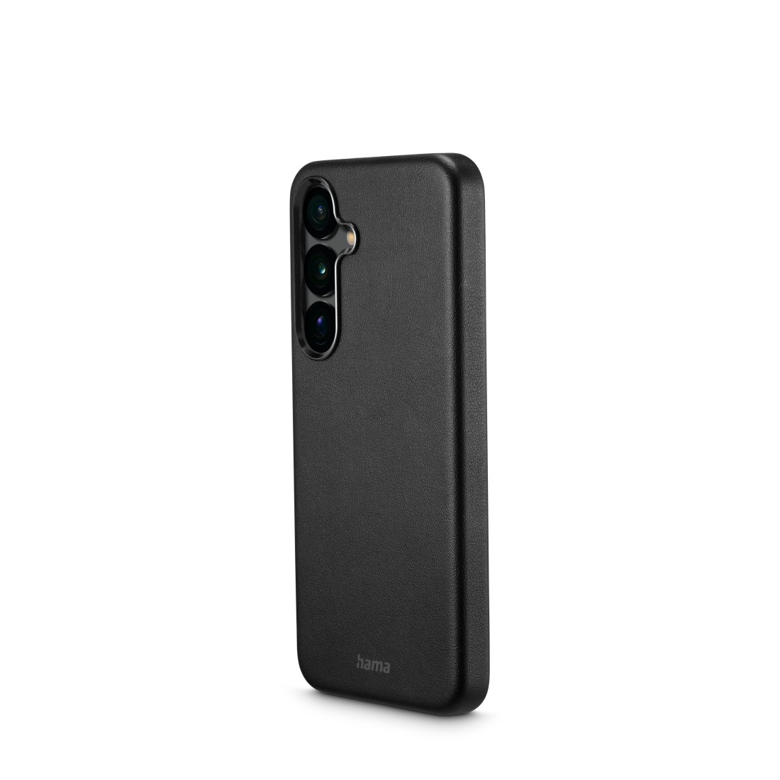Hama Smartphone-Hülle »Handyhülle "Eco Premium" für Samsung Galaxy S25, Schwarz«
