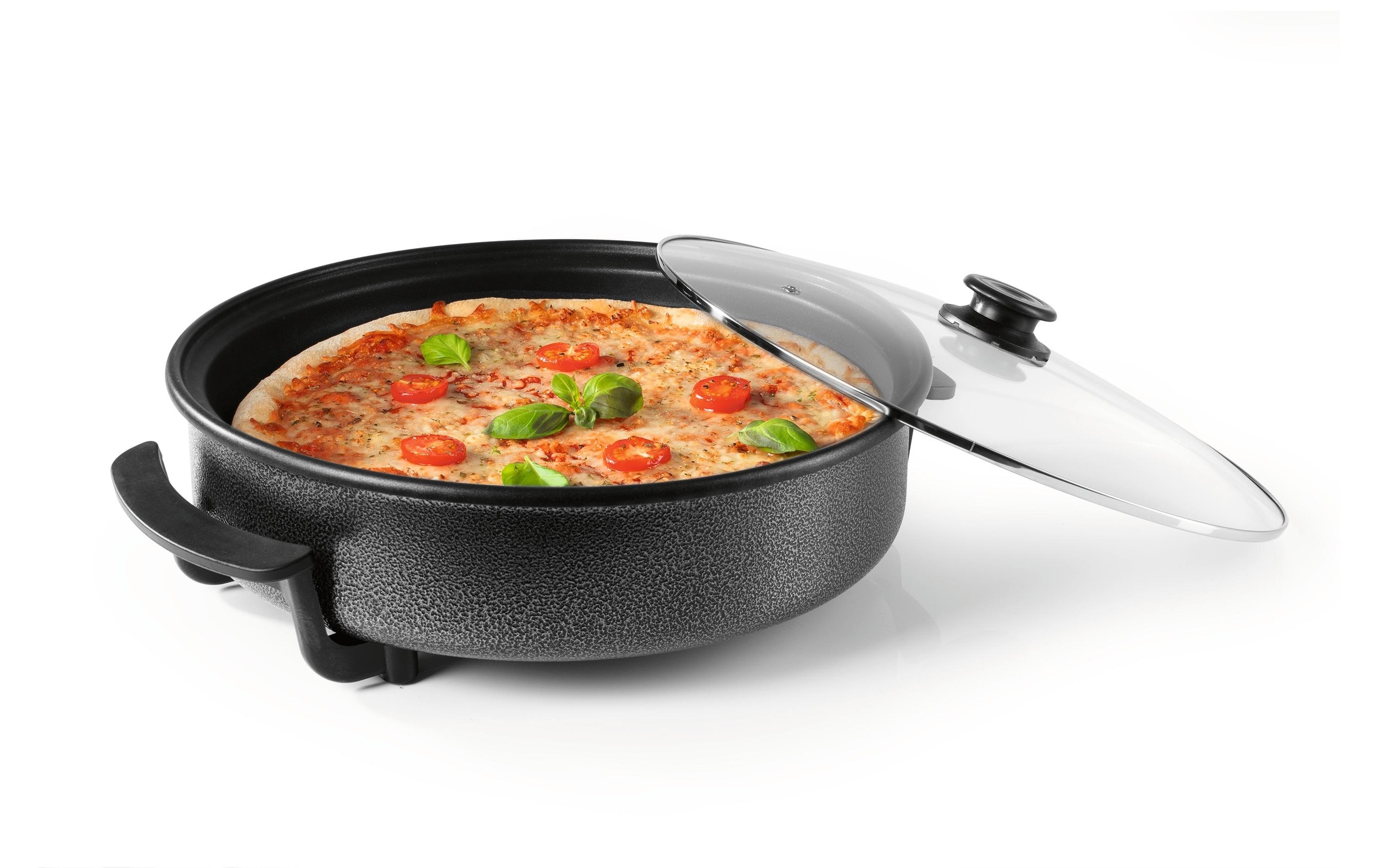 GOURMETmaxx Elektrische Pizzapfanne »Pfanne 12316 1500 W« 1500 W