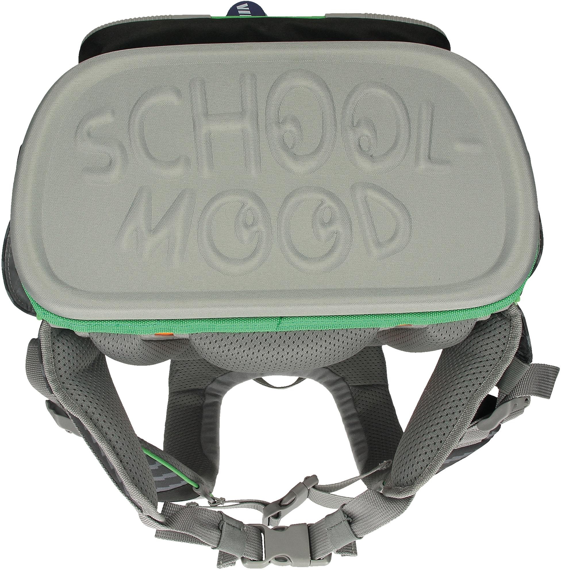SCHOOL-MOOD® Schulranzen »Timeless eco, Leon«, Reflektoren, aus recyceltem Material