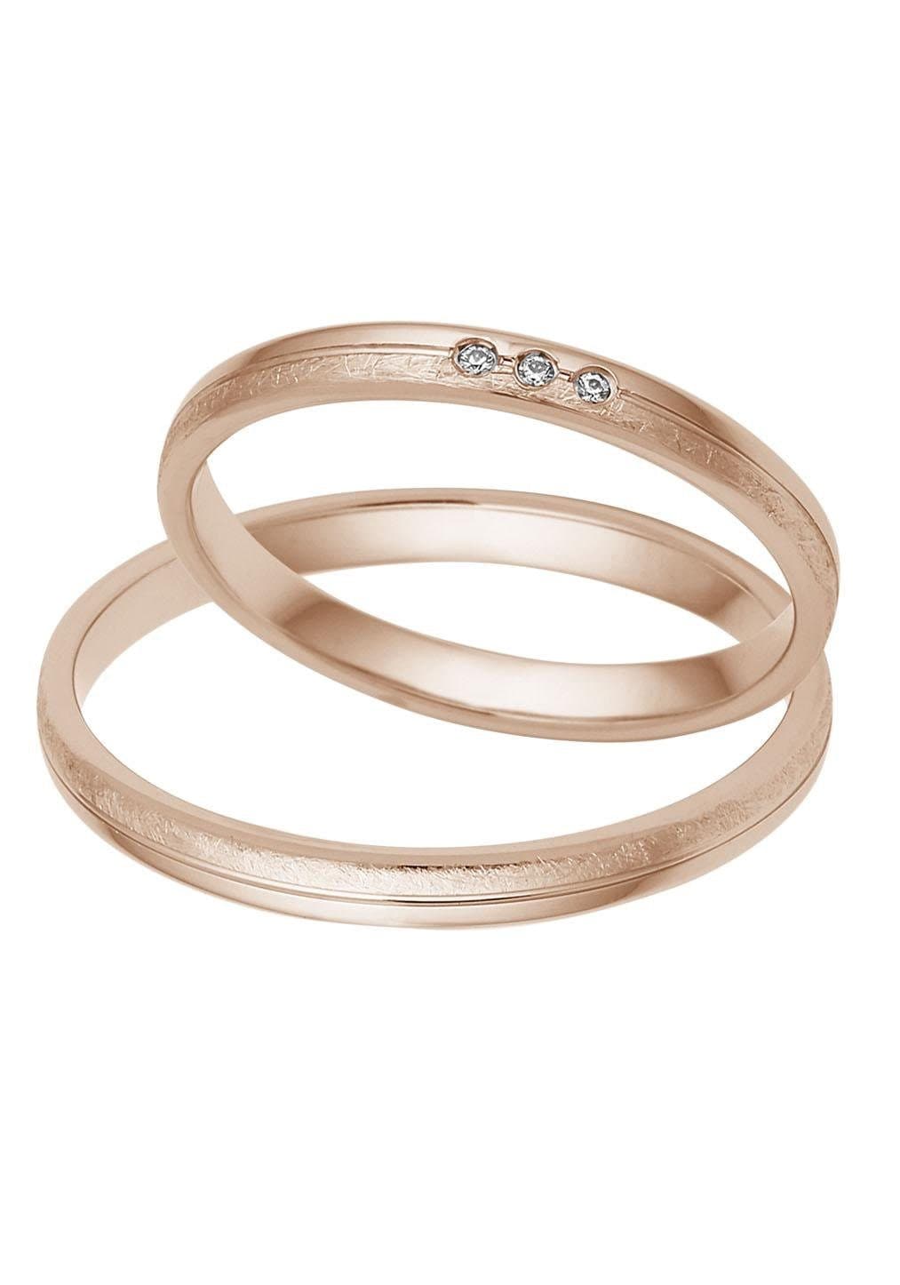 Firetti LIEBE Wedding Ring Rose Gold 58