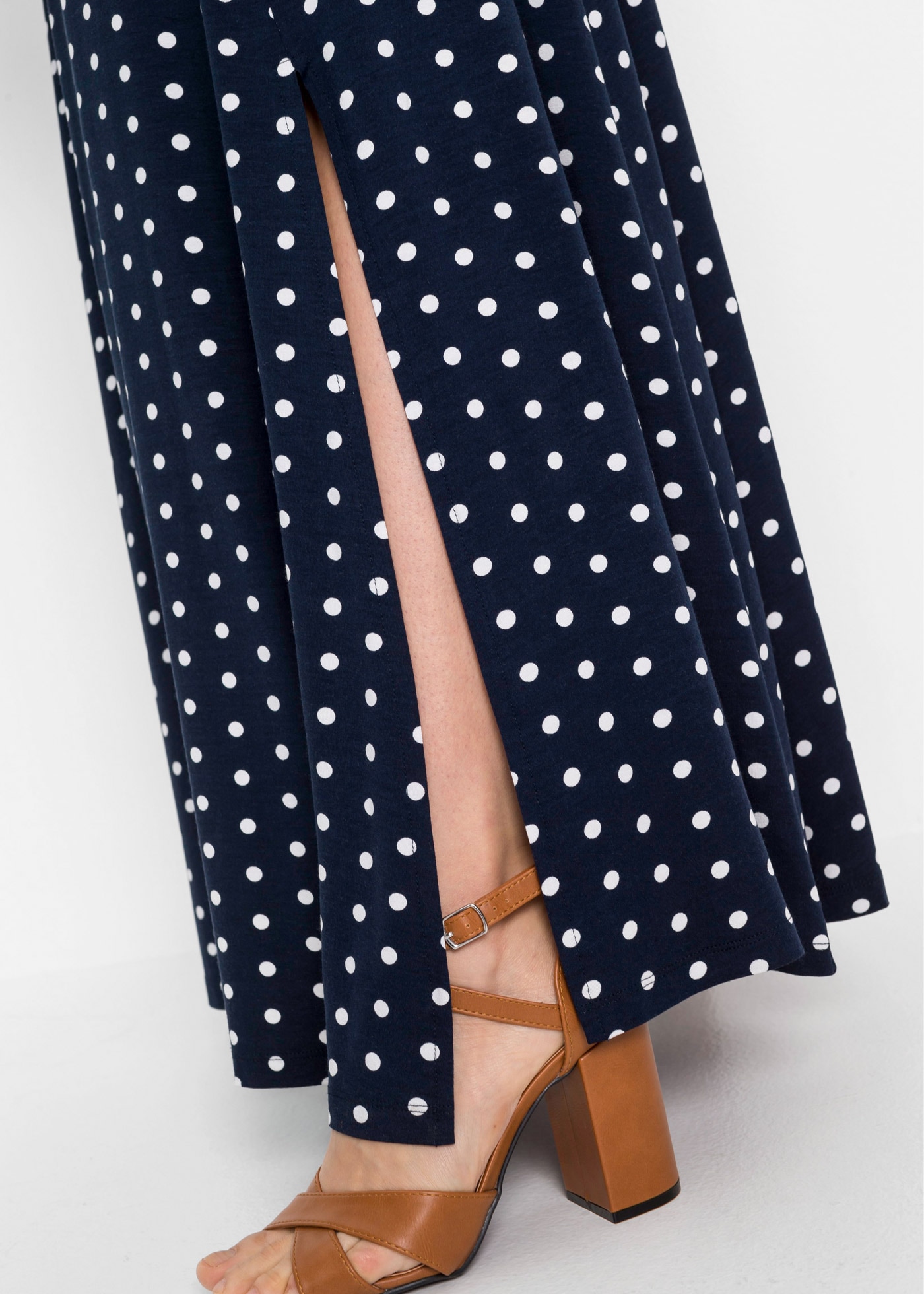 bonprix Maxikleid für Frühjahr und Sommer, aus Viskose und Elasthan, ärmellos