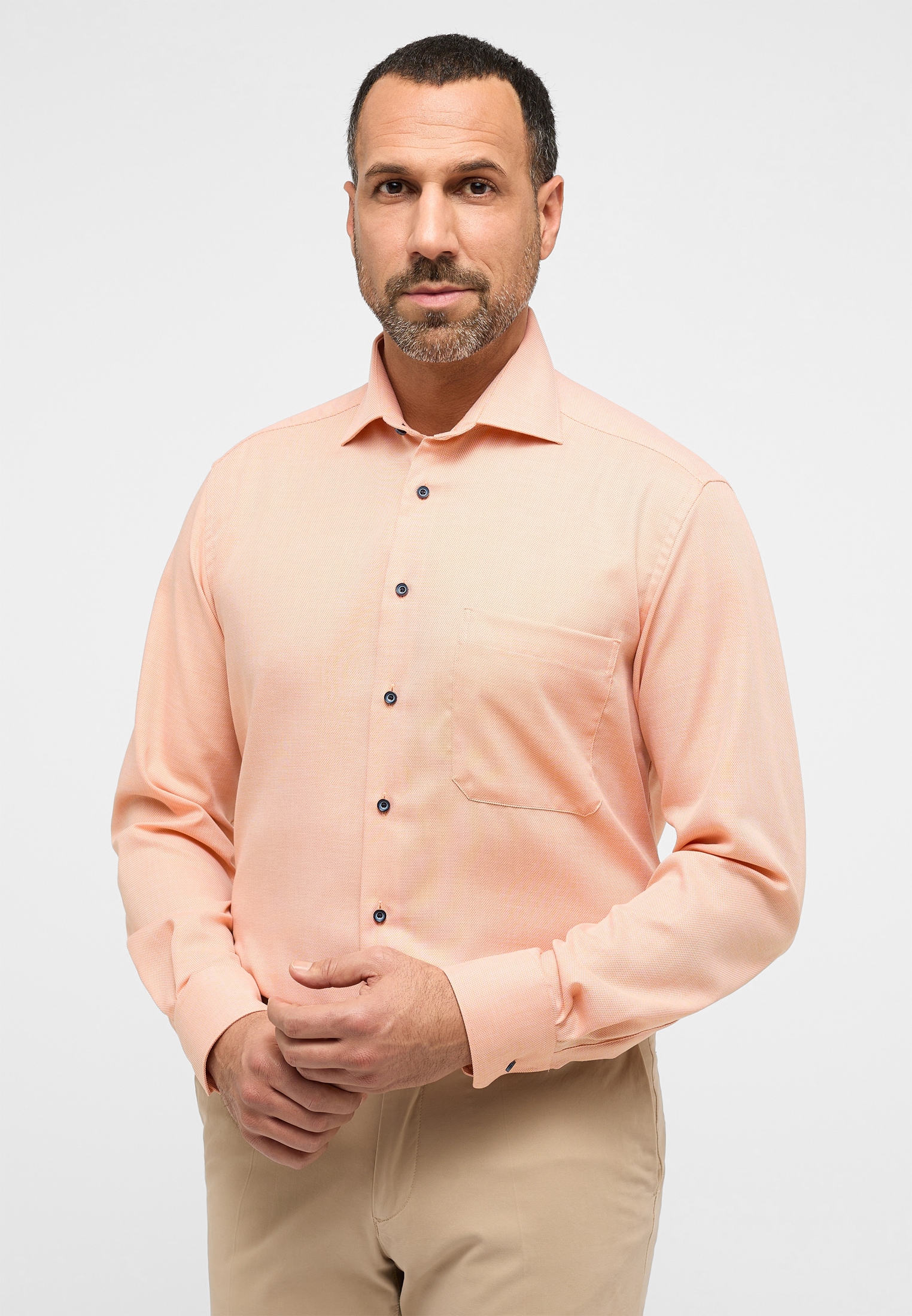 Eterna Langarmhemd "COMFORT FIT" NON IRON (bügelfrei) günstig online kaufen