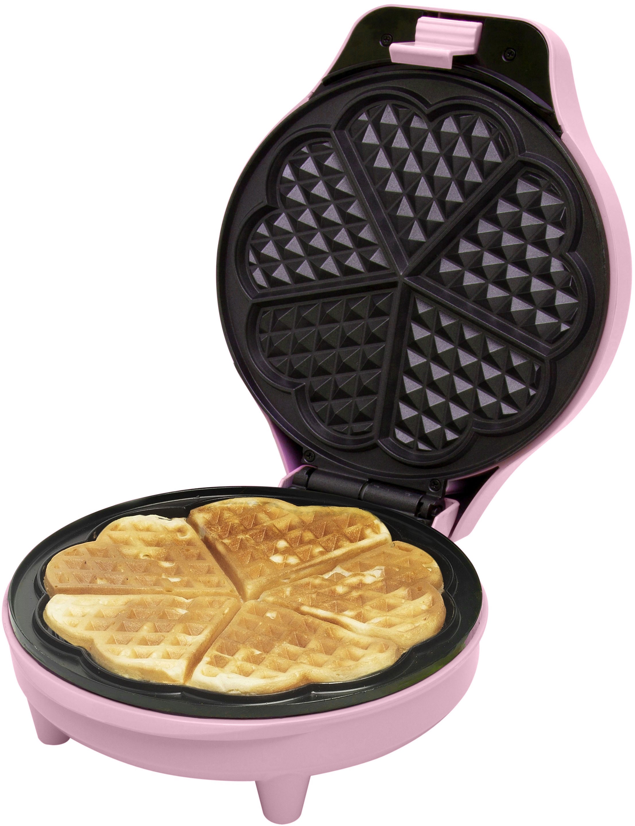 Waffeleisen »ASW217pink Sweet Dreams«, 700 W, für klassische Herzwaffeln, mit...