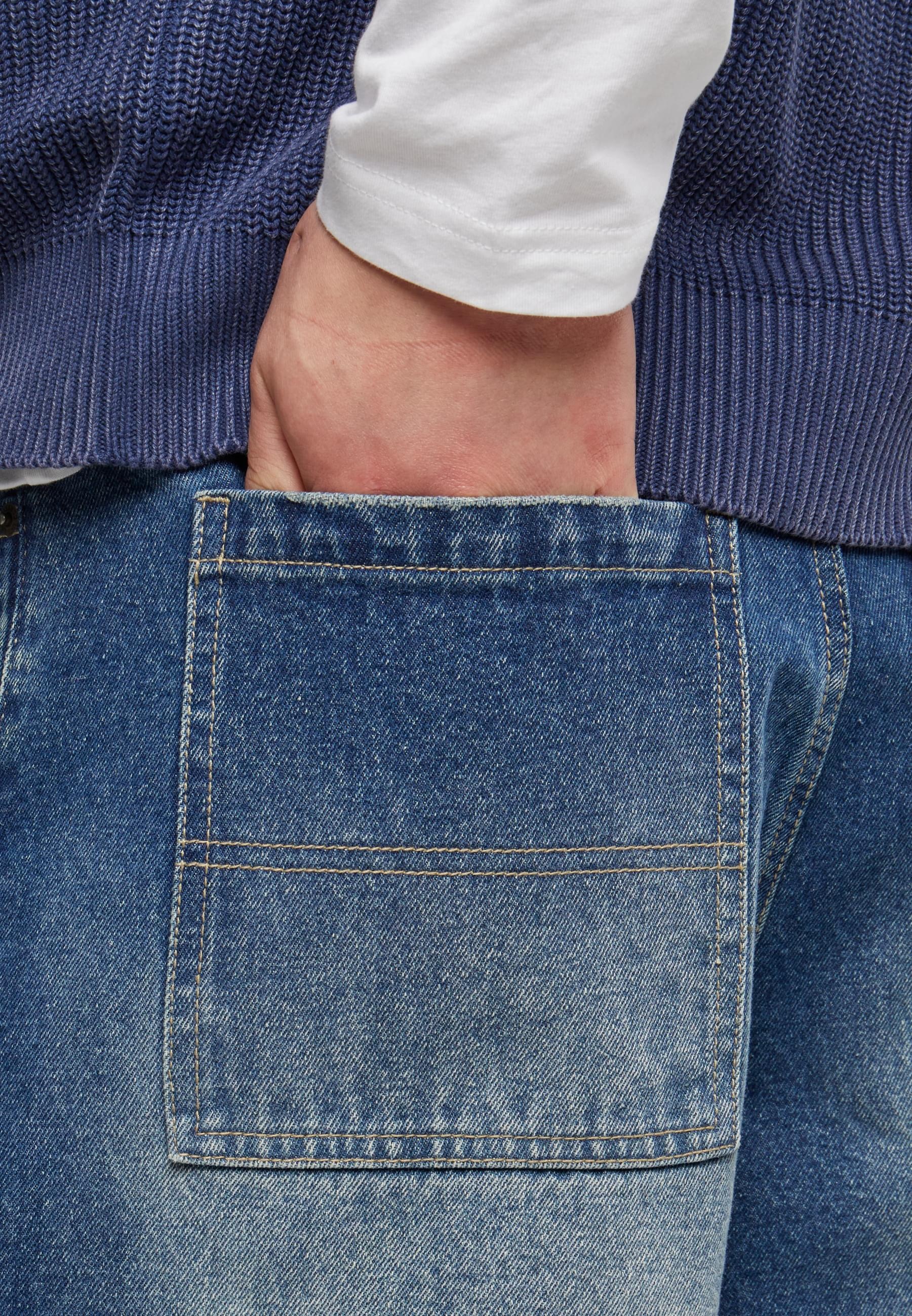 URBAN CLASSICS Bequeme Jeans »Urban Classics Tapered Heavy Ounce Baggy Cargo Jeans«