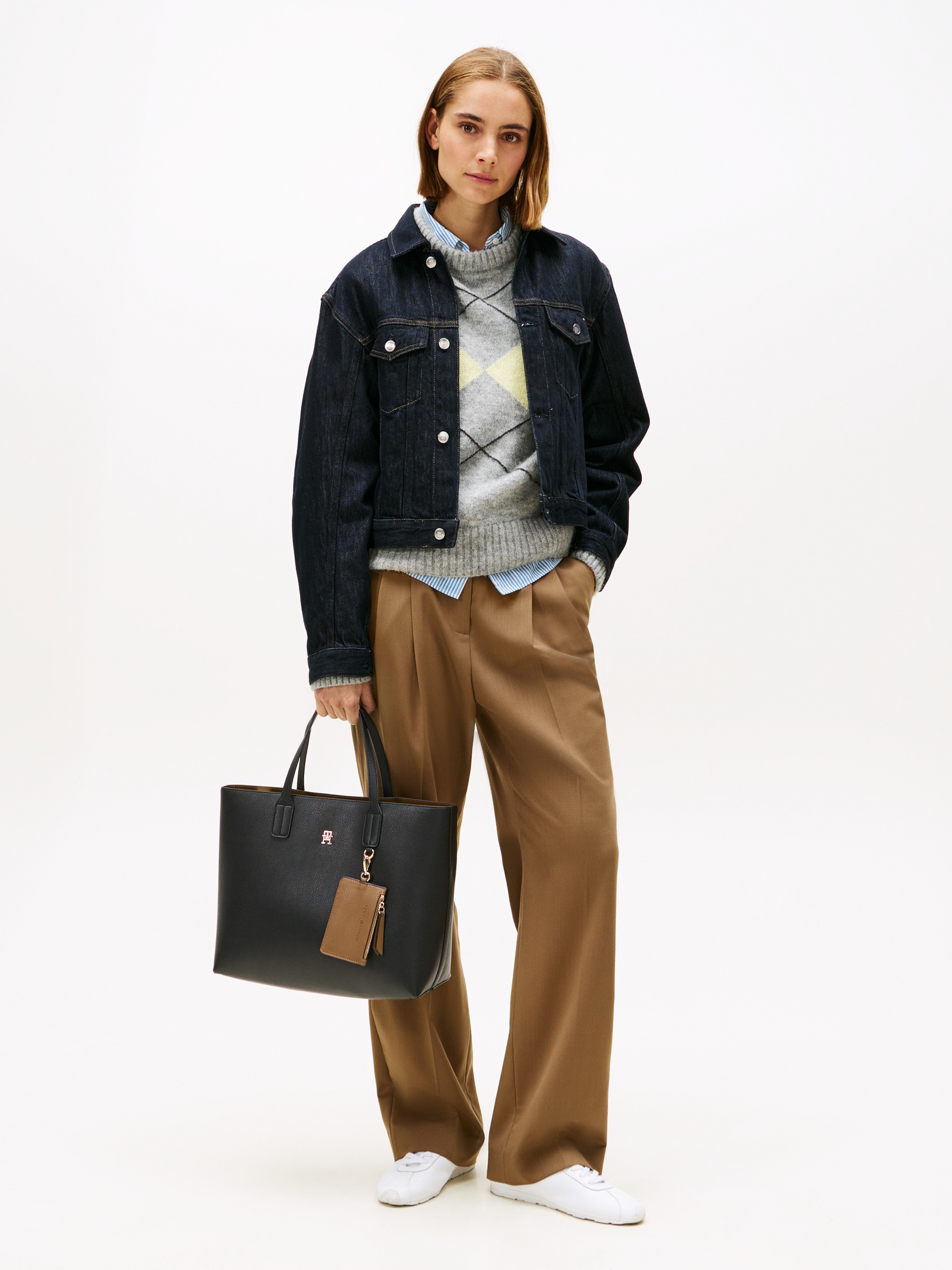 Tommy Hilfiger Satchel "TH ICON SATCHEL", Damen Umhängetasche, Tragetasche, günstig online kaufen