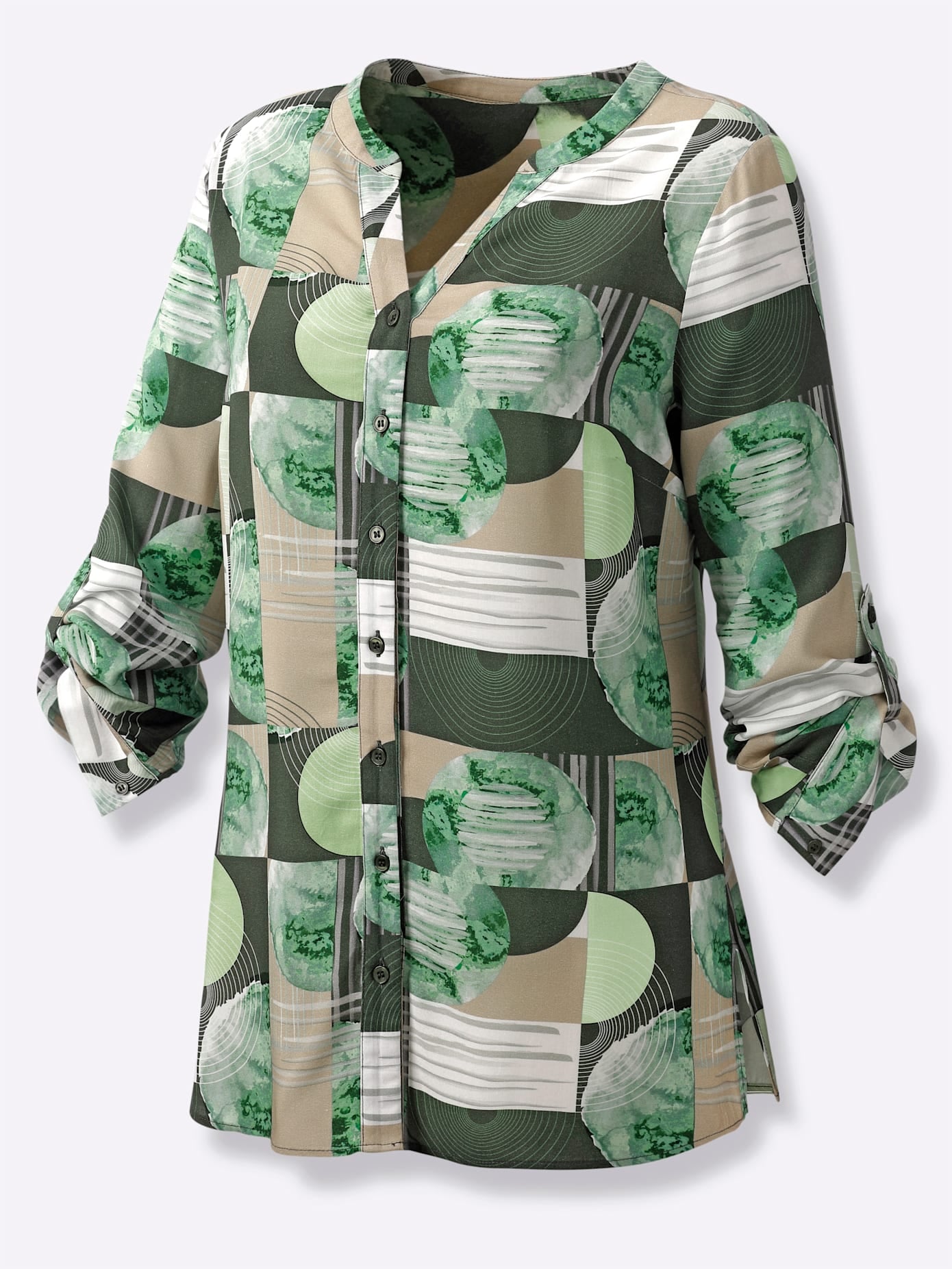 creation L Langarmbluse