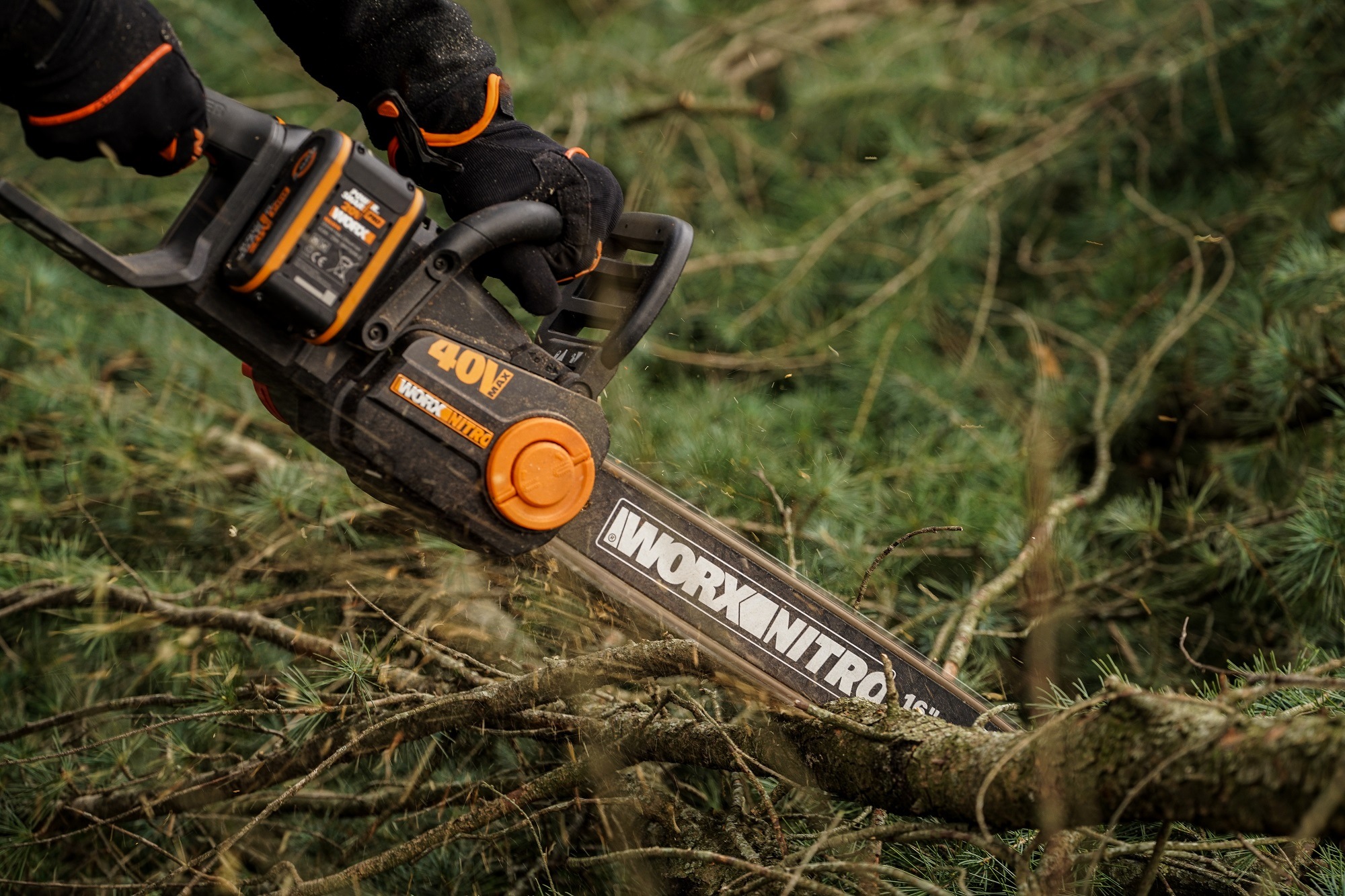 Worx Akku-Kettensäge »WG385E.9 NITRO«, ohne Akku und Ladegerät