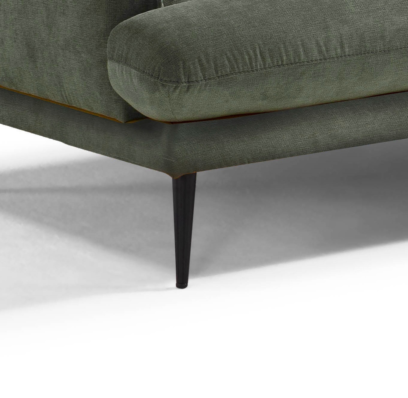 Egoitaliano Ecksofa »FUNNY, hochwertiges und aktuelles Design, bequeme Rückenlehne«, hochwertiger Sitzkomfort, L-Form