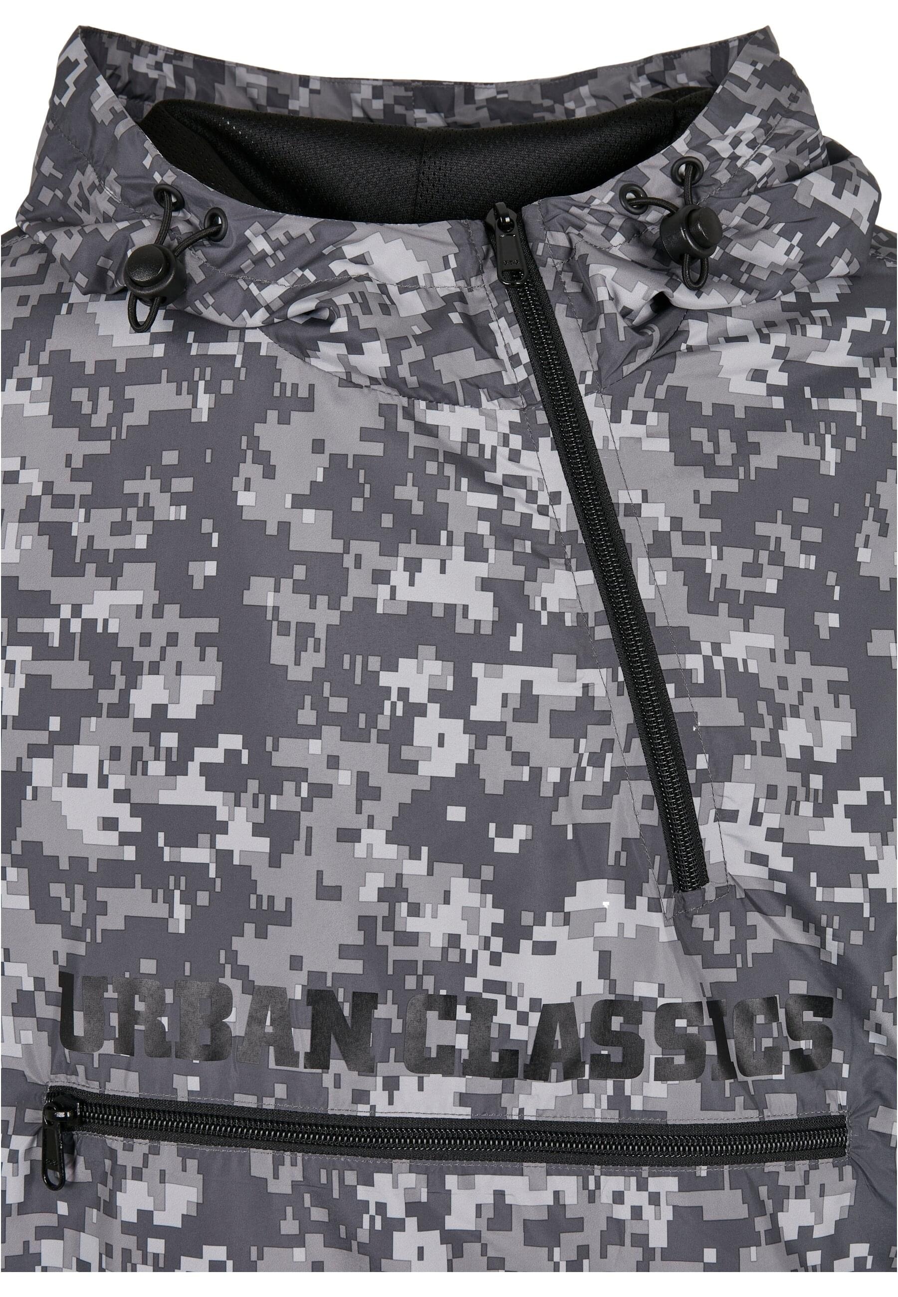 URBAN CLASSICS Allwetterjacke »Urban Classics Herren Commuter Pull Over Jacket« 1 Stk. tlg. mit Kapuze