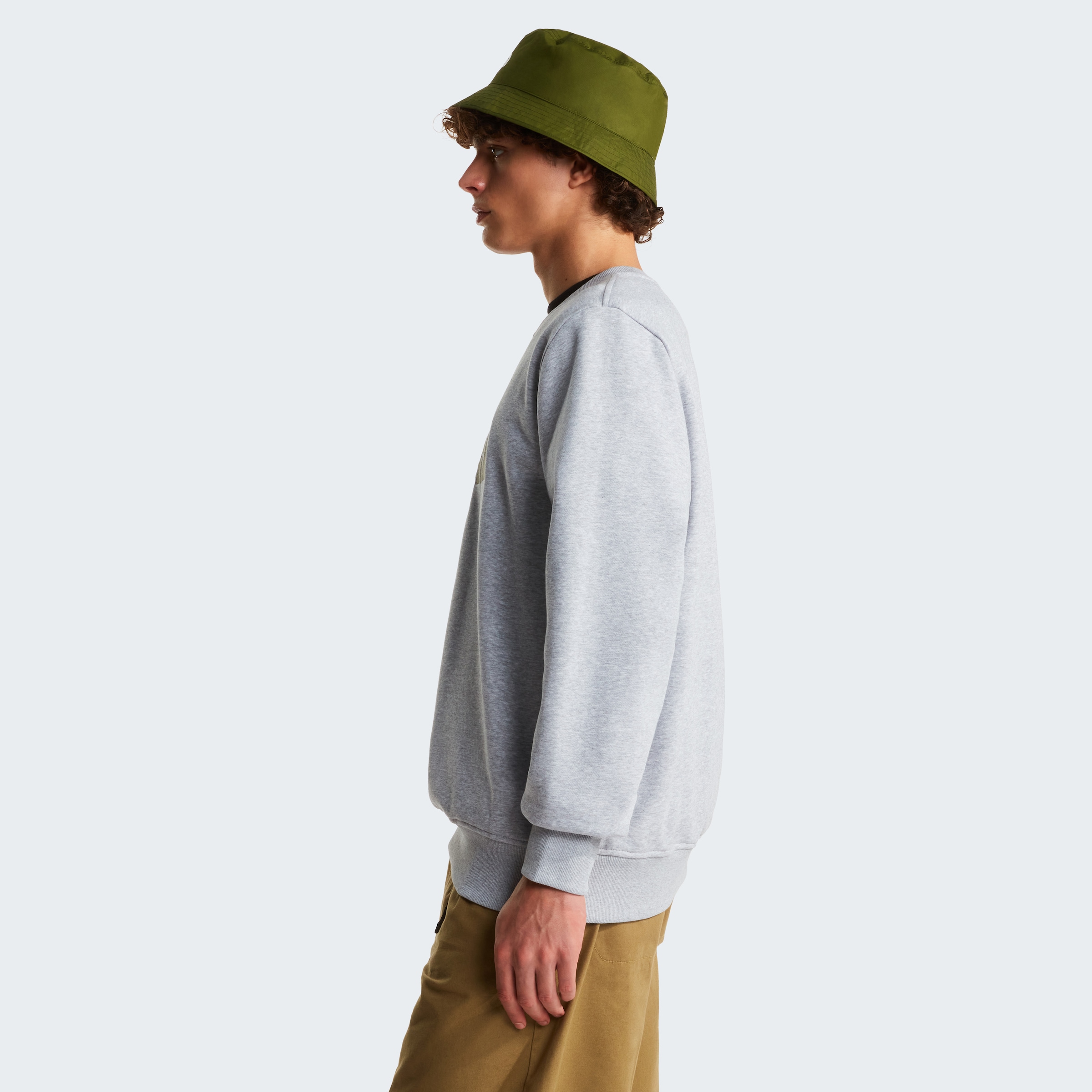 The North Face Kapuzensweatshirt »M DREW PEAK REGULAR CREW«, sportlicher Stil, aus Baumwolle und Polyester
