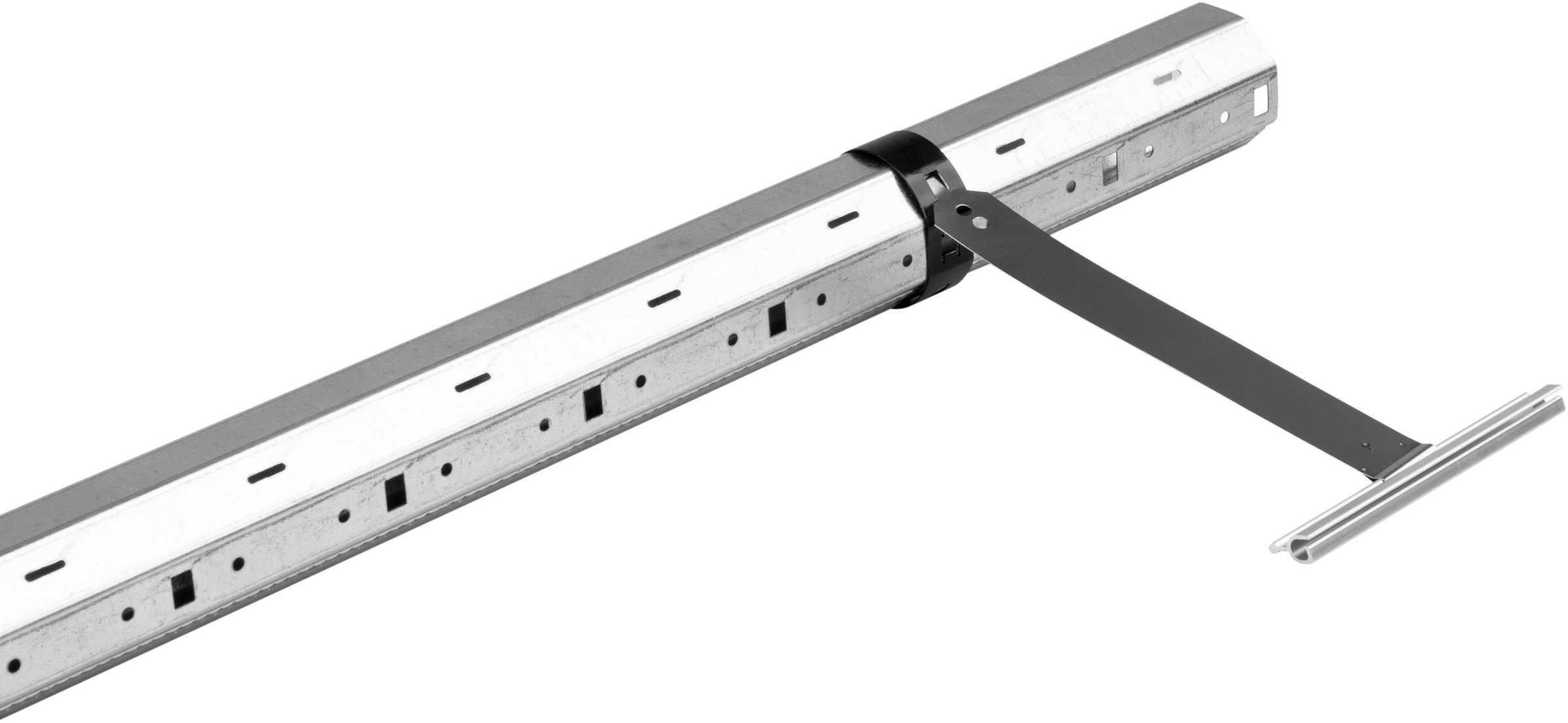 SCHELLENBERG Rollladenaufhängung »3 Stk. Einhängeklammern Mini für Ø 40 mm Stahlrohrwellen«, schützt den Rollladenmotor vor Beschädigungen