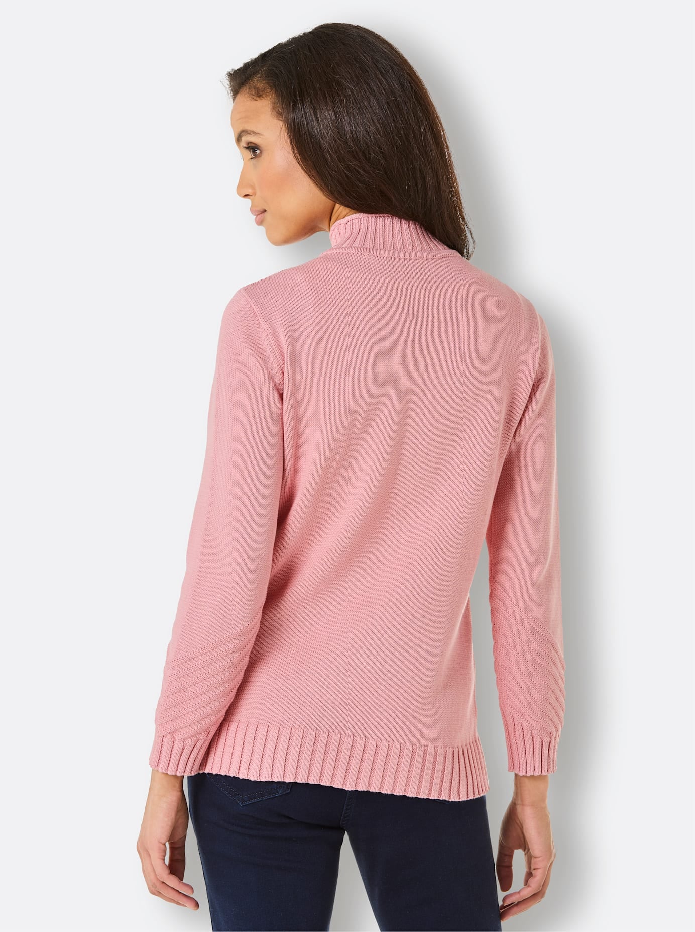 CREATION L PREMIUM Stehkragenpullover »Pima-Baumwoll-Pullover«