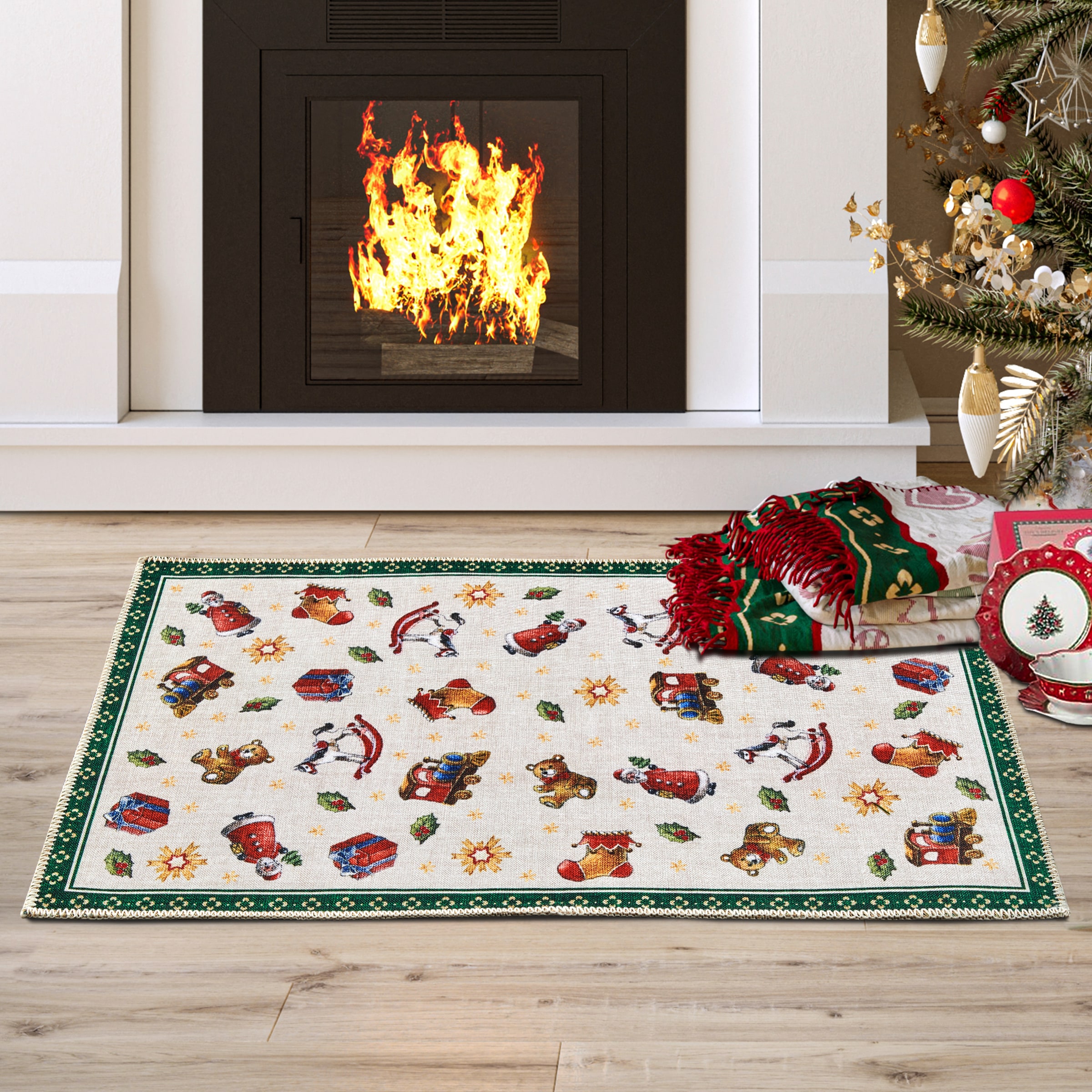 Villeroy & Boch Teppich "Nostalgic Toys Delight, eckig, rund und Läufer" 3 günstig online kaufen