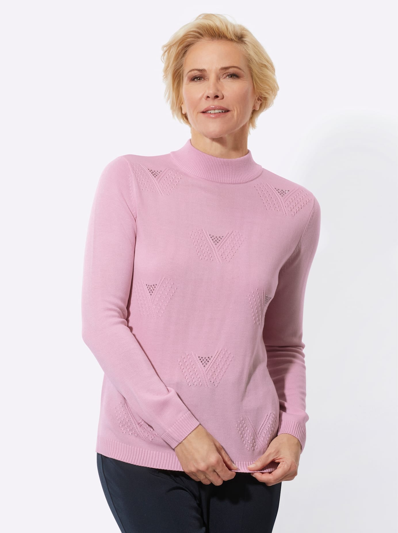 Classic Stehkragenpullover »Pullover«