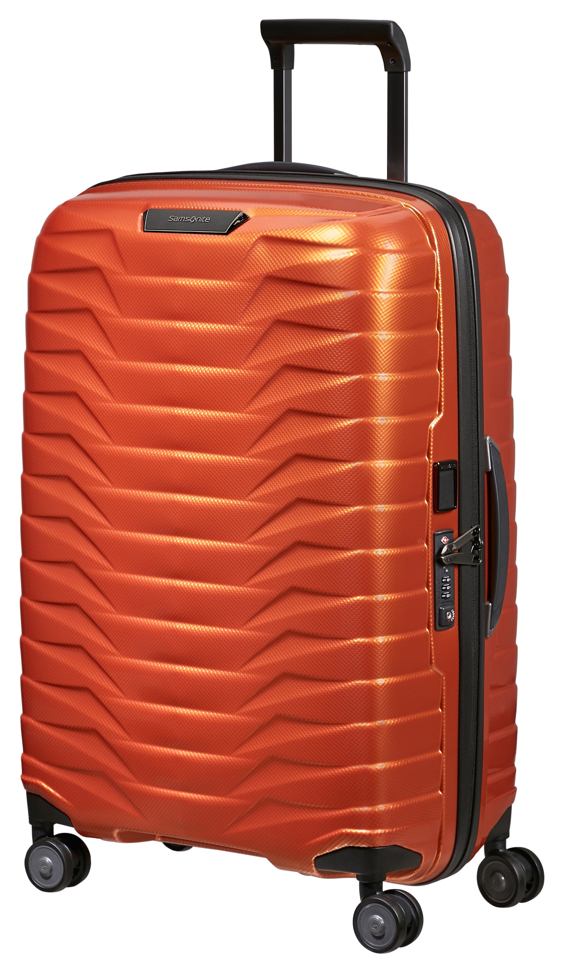 Samsonite Hartschalen-Trolley "PROXIS, verschiedene Größen und Farben" 125 l 4 Rollen arretierbares und versenkbares Druckknopf-Trolleysystem