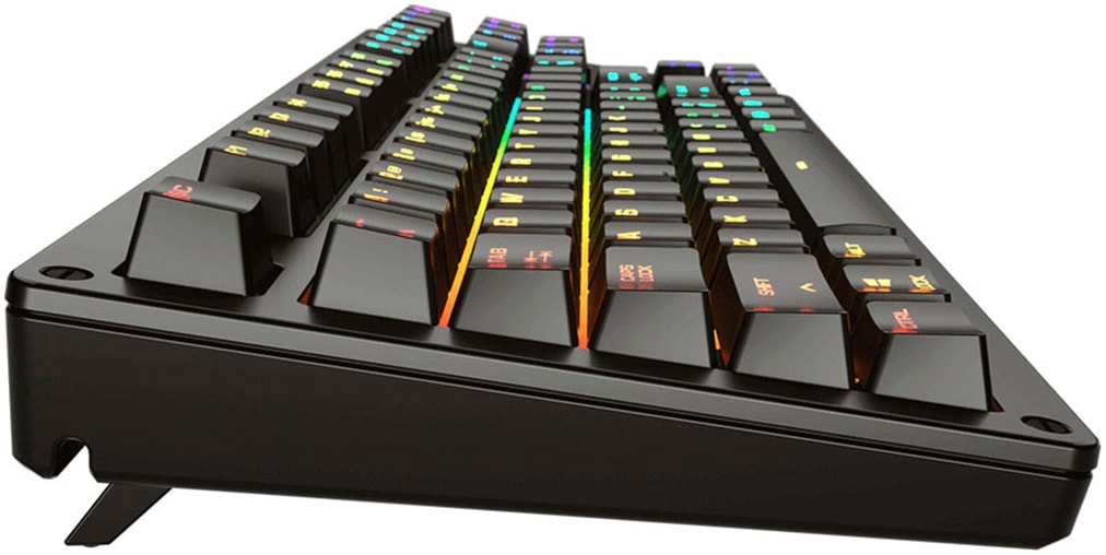 Cougar Gaming-Tastatur »Puri TKL RGB«, (Schutzhülle-Multimedia-Tasten-Funktionstasten-USB-Anschluss)