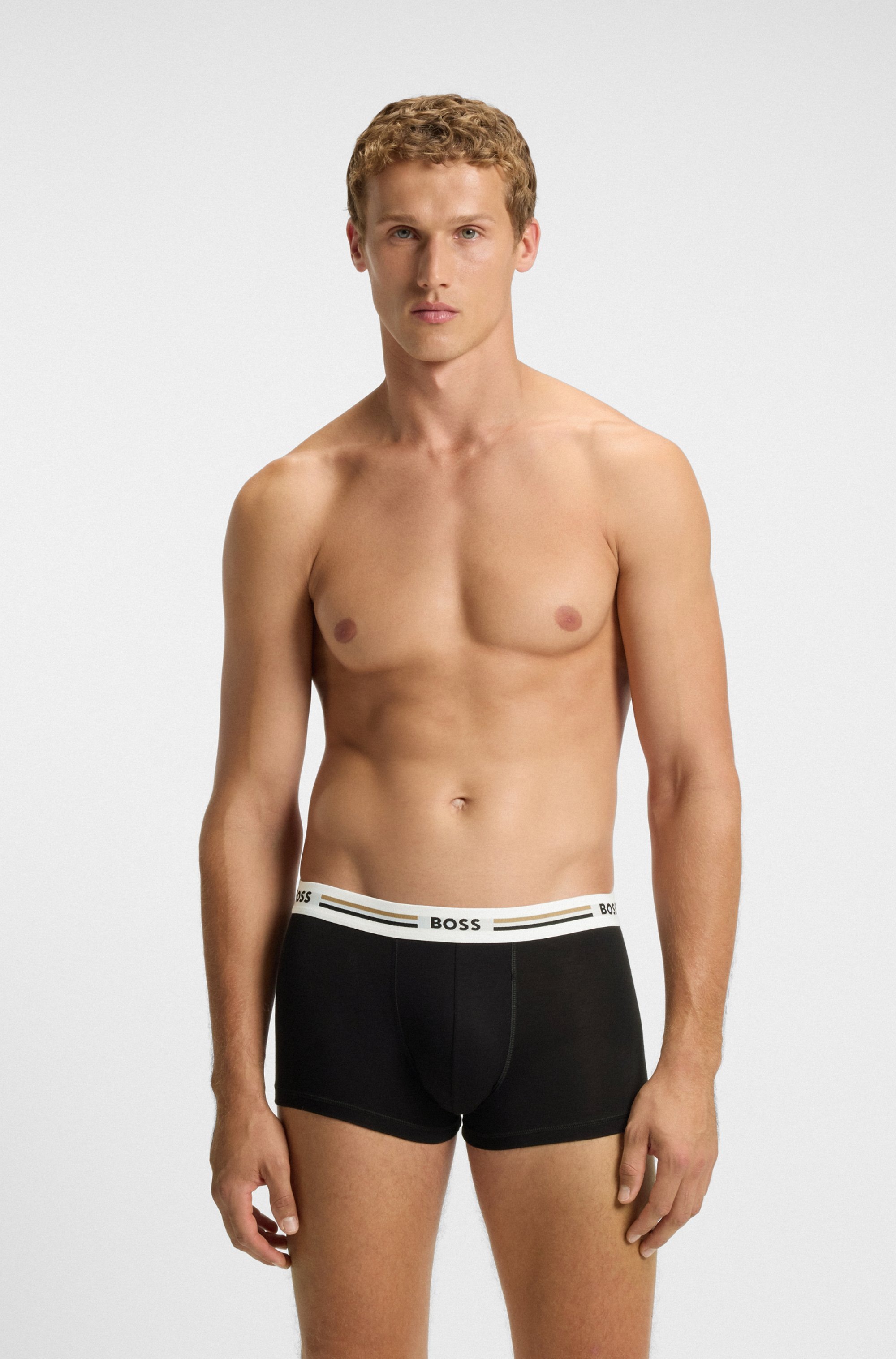 BOSS Trunk "3P Reviv" 3 Stk. mit engem Bein günstig online kaufen