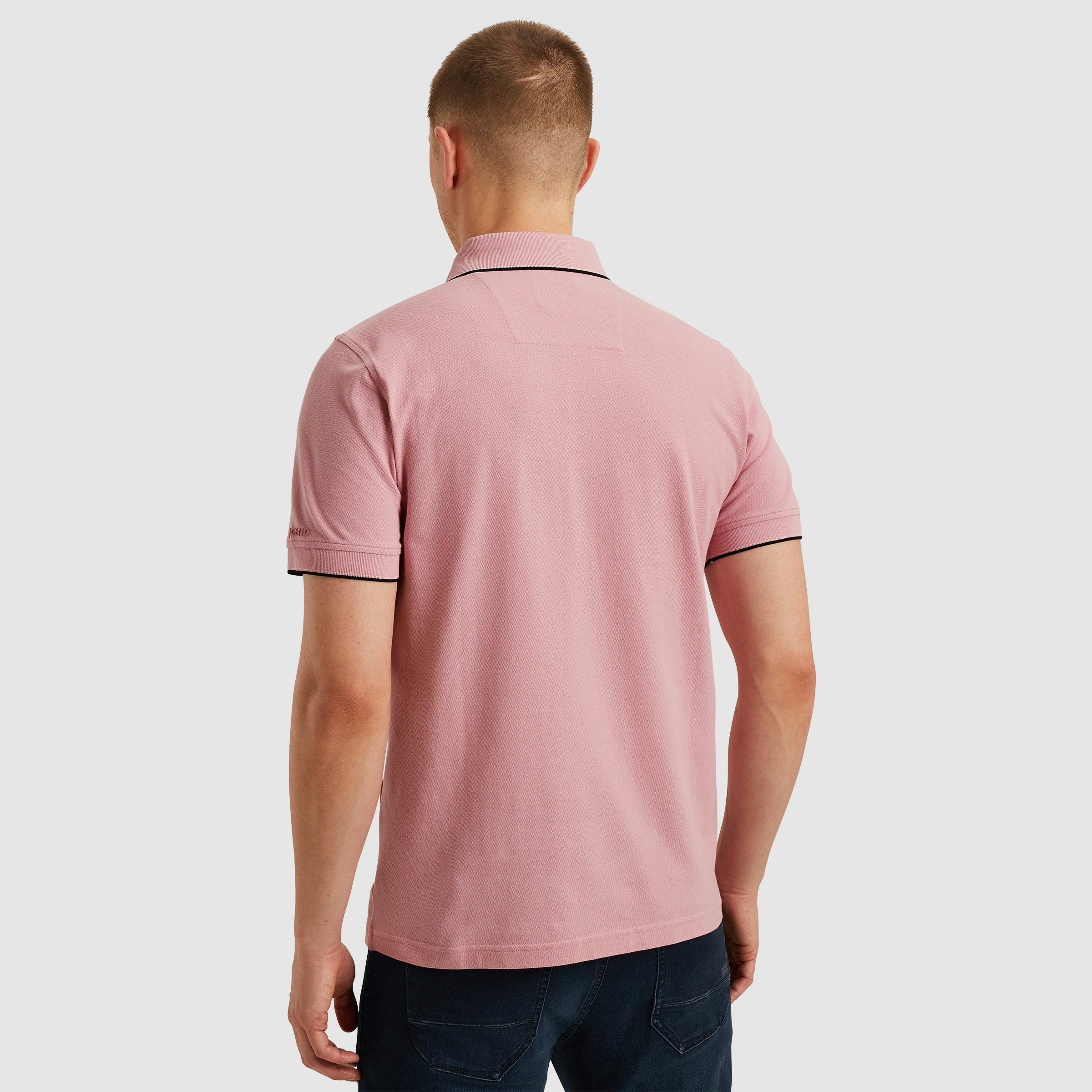 PME LEGEND Poloshirt »Short sleeve polo stretch pique package«, mit Schriftzug
