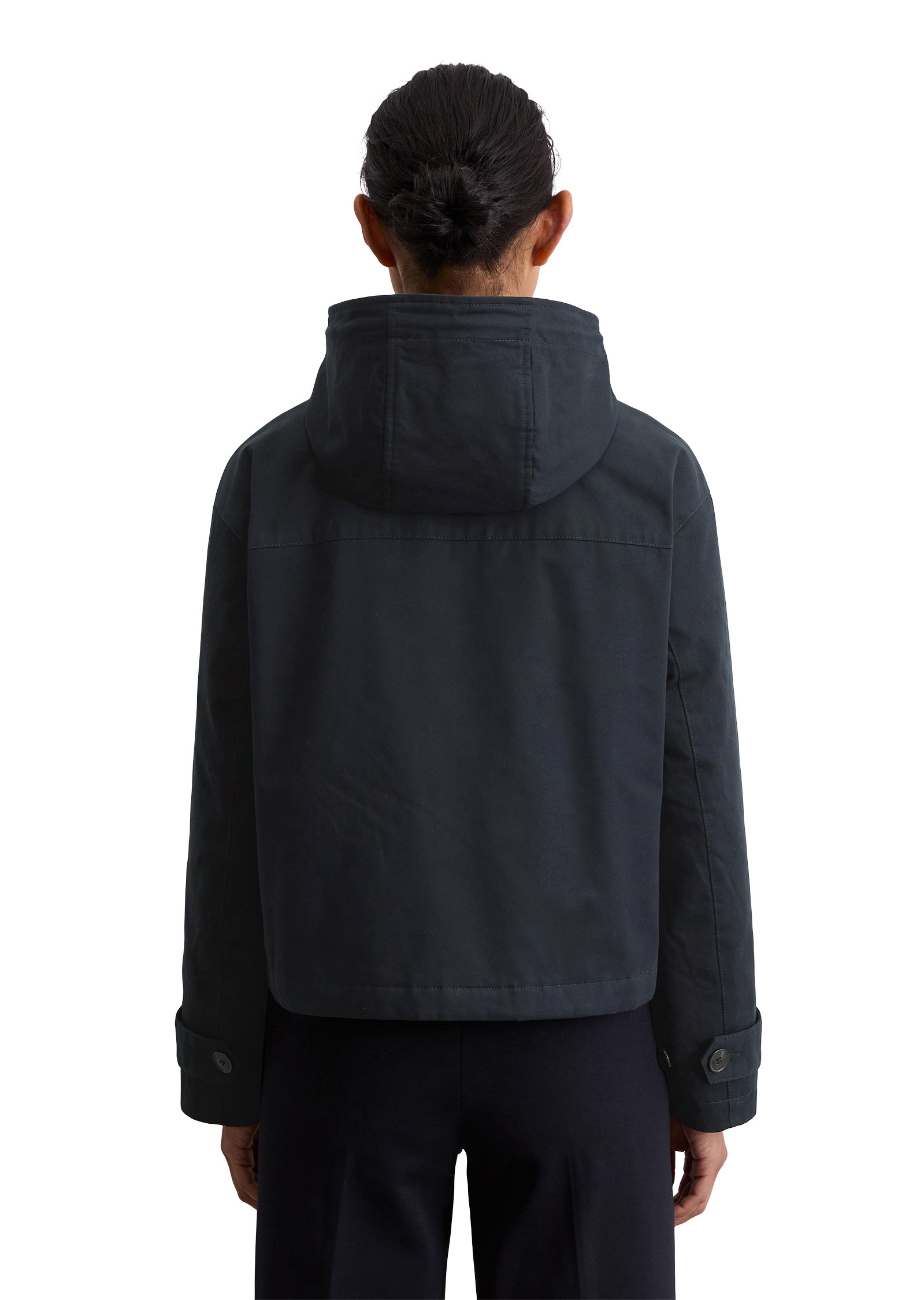 Marc O'Polo Outdoorjacke »aus gepeachtem Baumwoll-Twill«