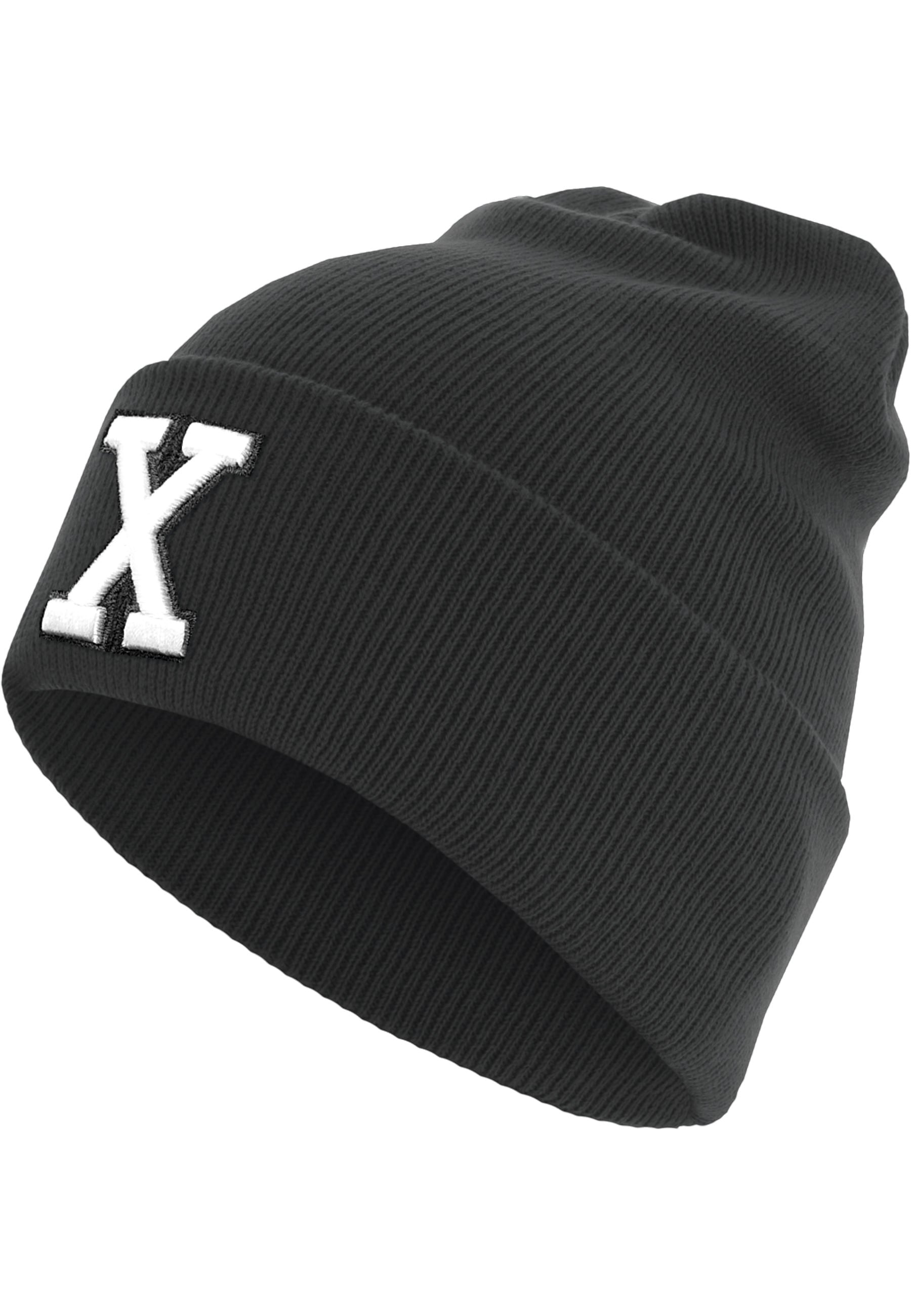 MSTRDS Beanie »MSTRDS Accessoires Letter Cuff Knit Beanie« 1 Stk.