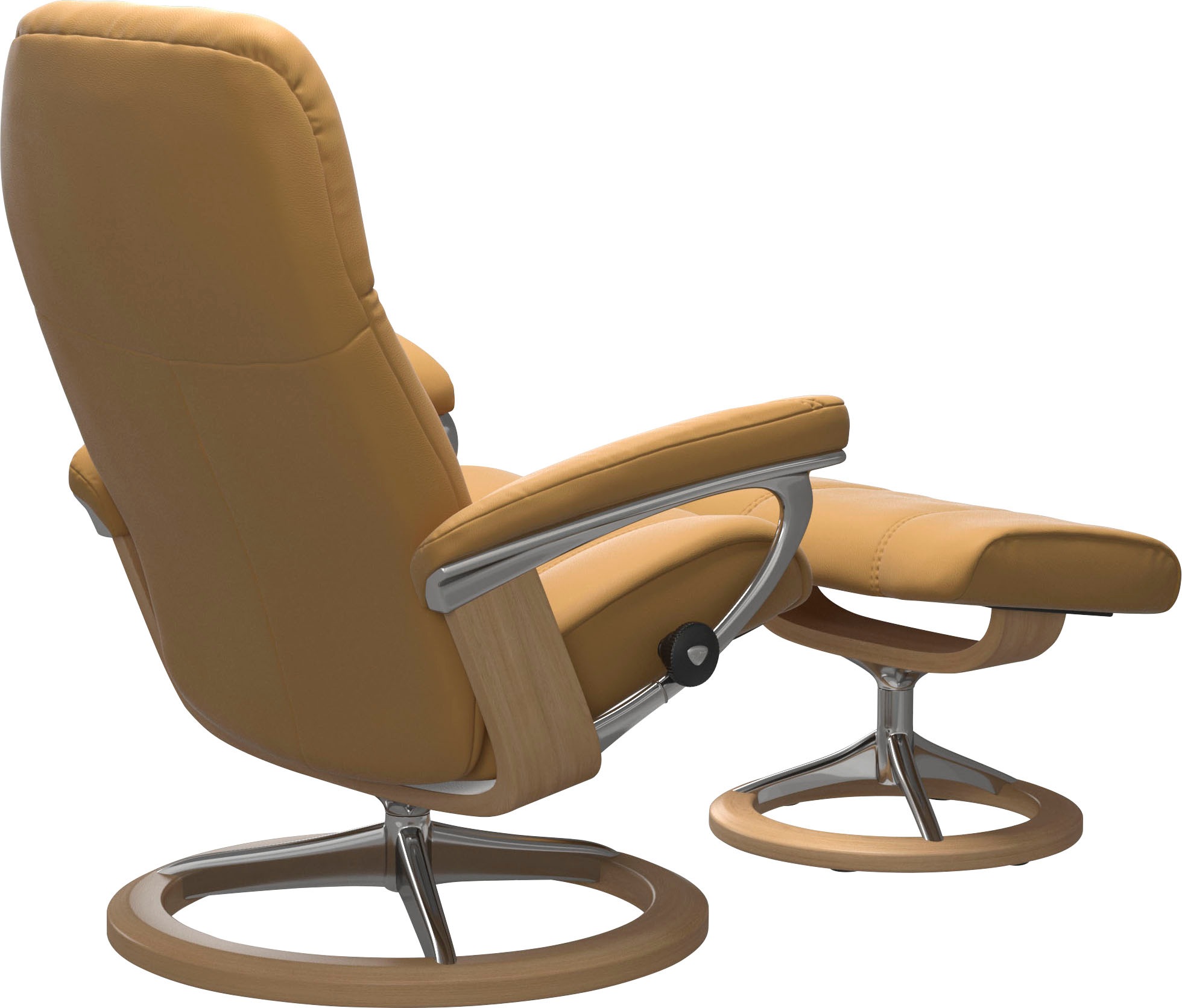 Thumbnail - Stressless "Consul" mit Signature Base, Größe S, Gestell Eiche