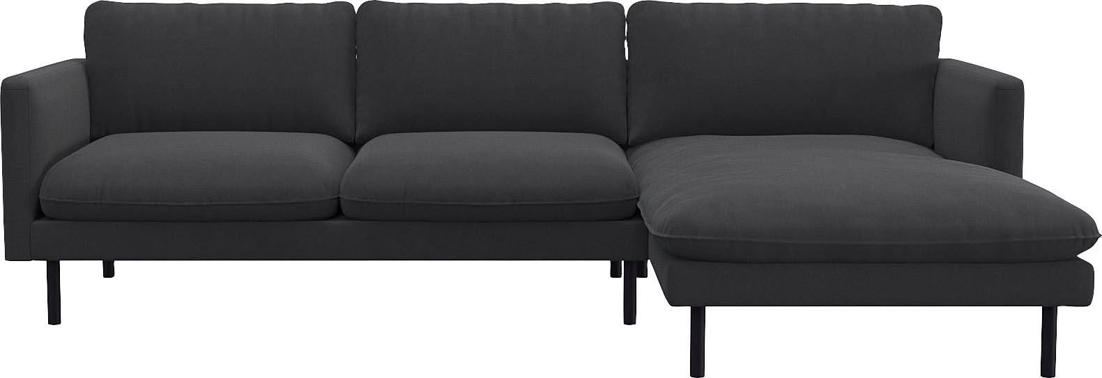 FLEXLUX Ecksofa "Bolzano Designsofa, bequem durch Kaltschaum im Sitz, L-For günstig online kaufen