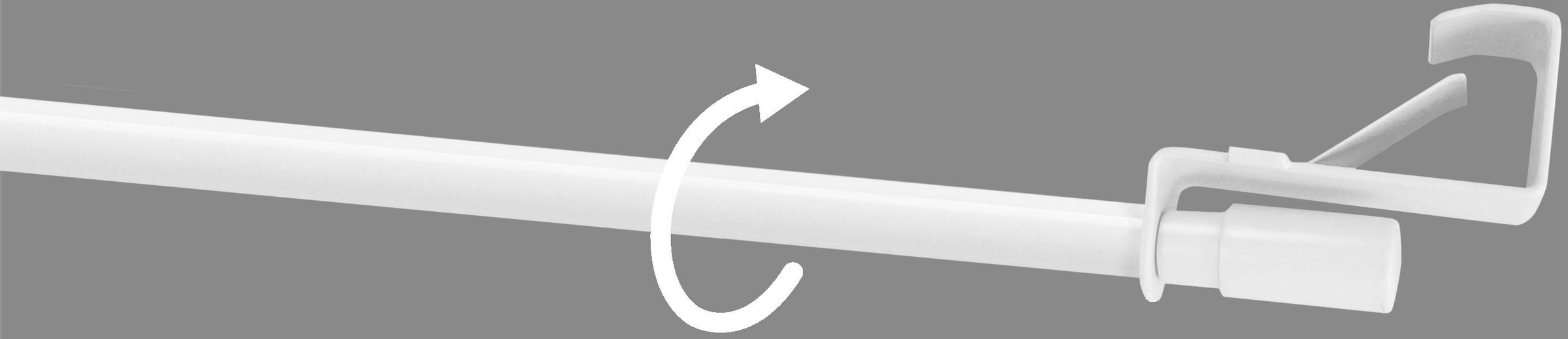 Good Life Klemmstange "Easy-fix" Ø 8 mm 1 läufig-läufig ausziehbar günstig online kaufen