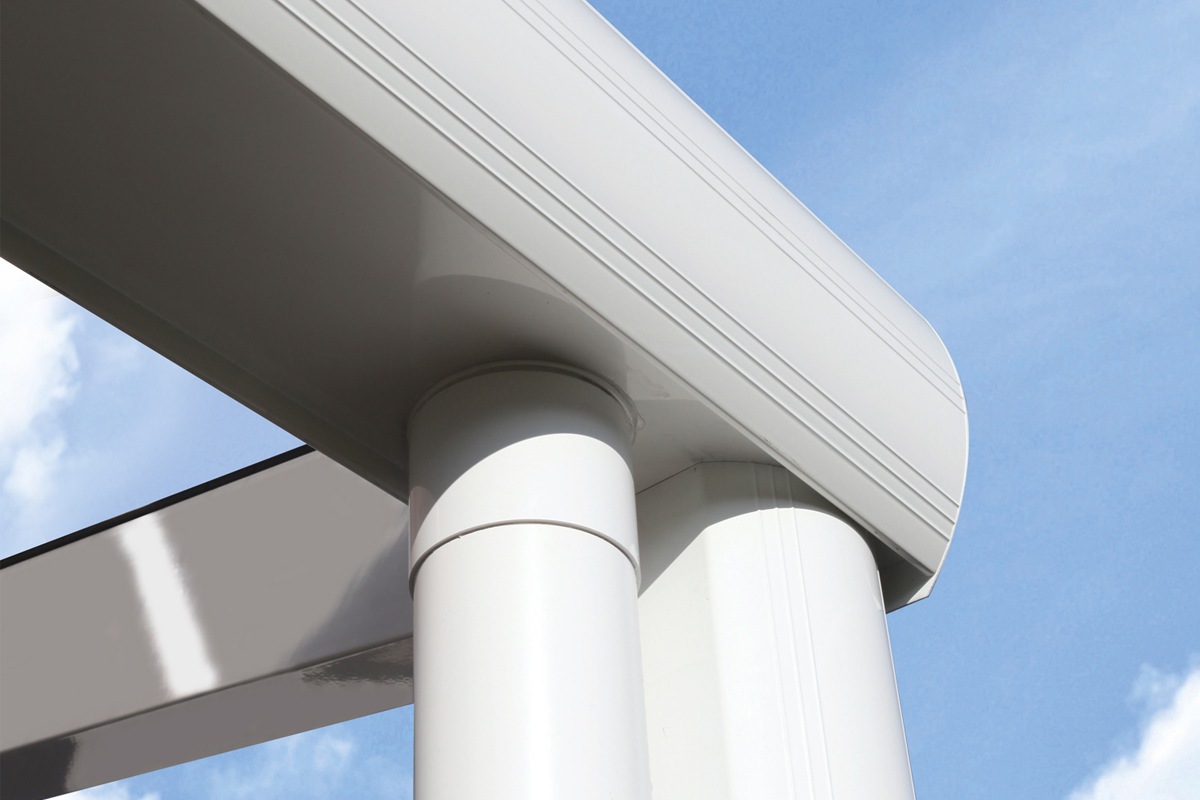 Skanholz Terrassendach »Monza«, Bedachung Verbund-Sicherheits-Glas, Aluminium