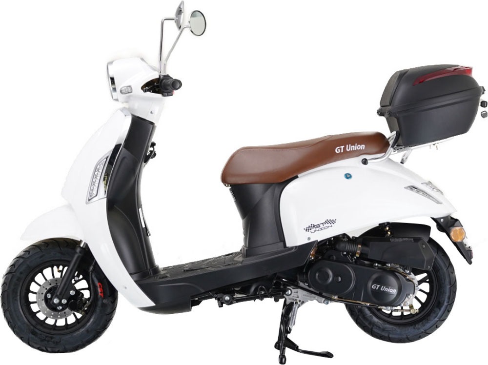 GT UNION Motorroller »Massimo 25«, 49,5 cm³, 25 km/h, Euro 5, 2,7 PS, Luftgekühlter Motor