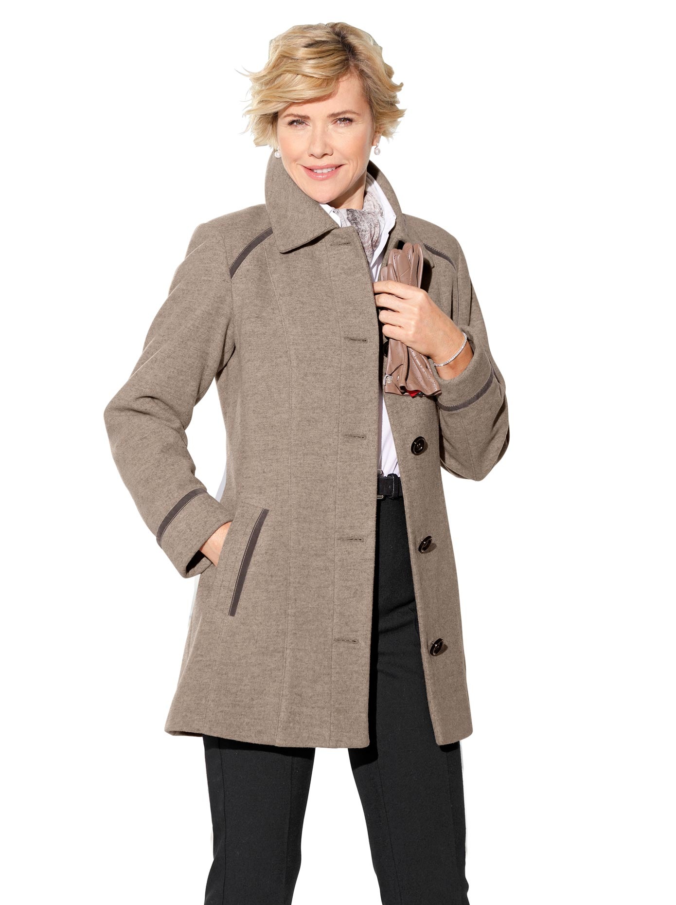 Classic Langjacke ohne Kapuze