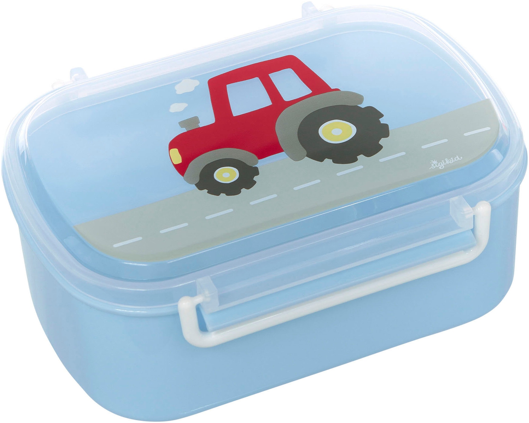 Sigikid Lunchbox "Traktor blau", (2 tlg.)