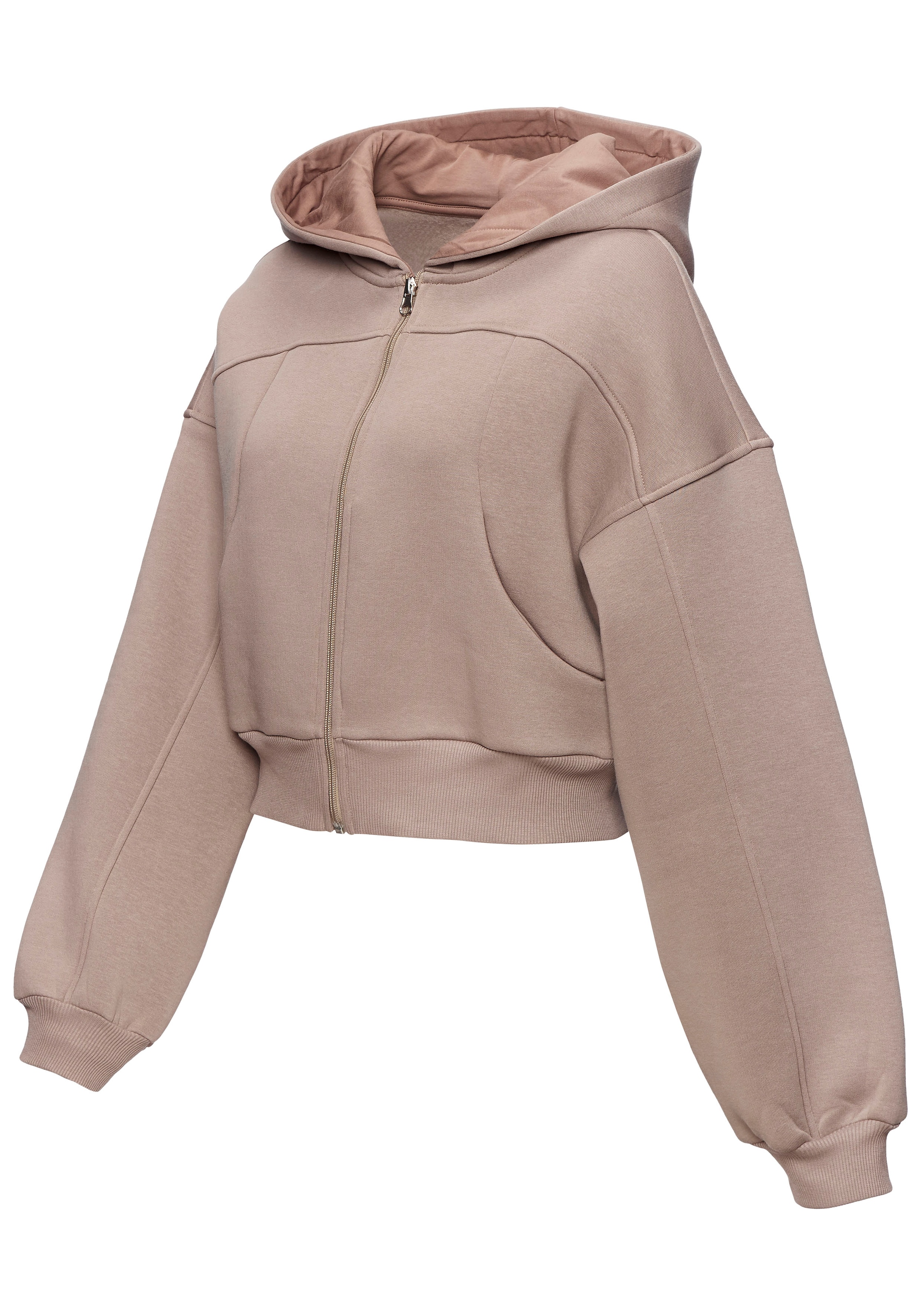 Copenhagen Studios Kapuzensweatjacke, in kurzer Form