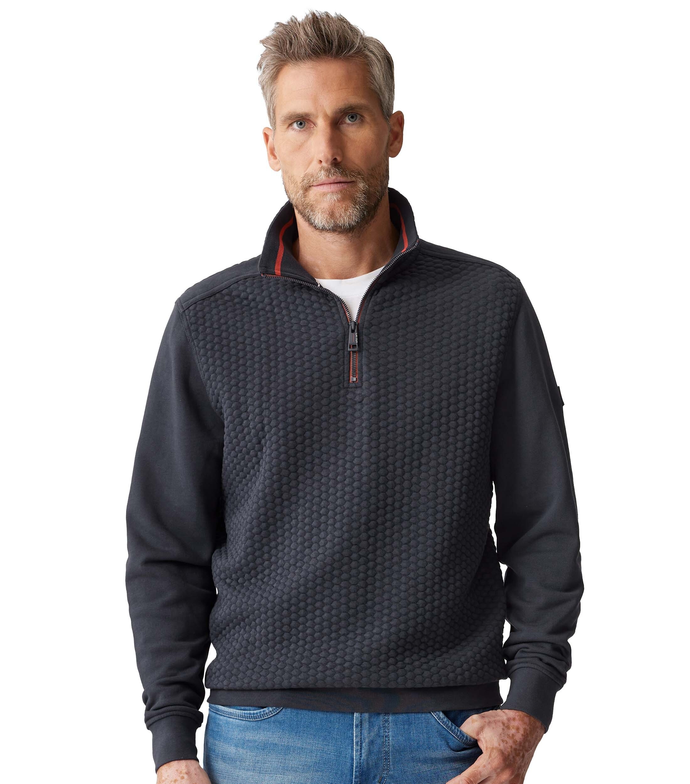 CASAMODA Sweatshirt "CASAMODA Sweattroyer uni" günstig online kaufen