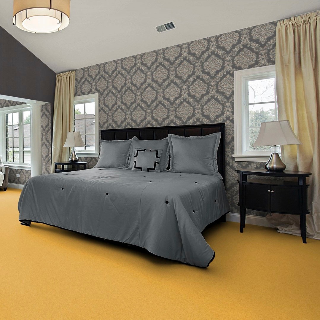 Vorwerk Teppichboden »Passion 1021 (Bingo), Velours - Uni Farben, Made in Germany«, rechteckig, 6,6 mm Höhe, Wohnzimmer, Schlafzimmer, Kinderzimmer, Breite 400/500 cm