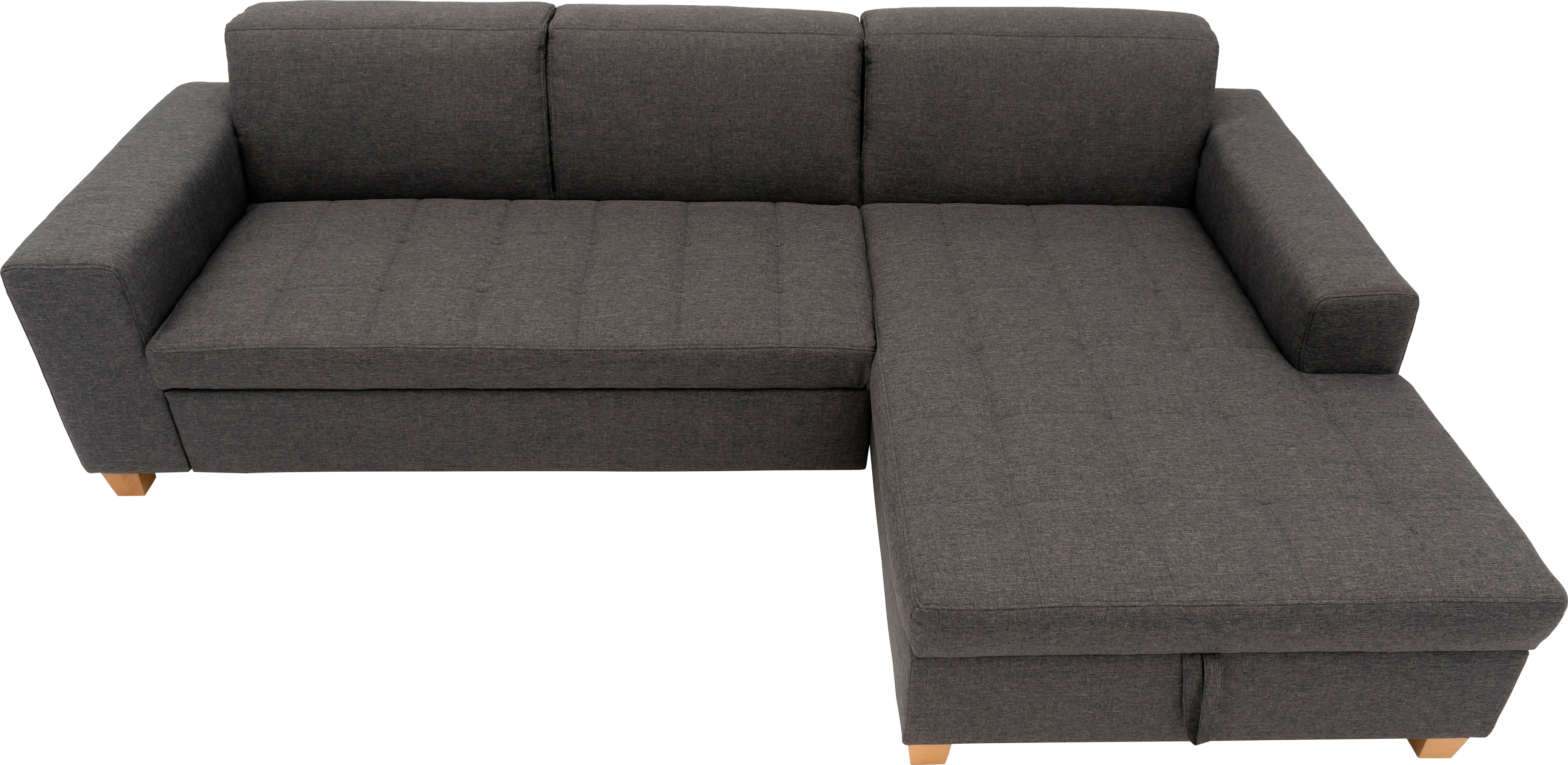 Thumbnail - Home affaire Ecksofa "Corby L-Form" wahlweise mit Bettfunktion, Steppung auf Sitzfläche