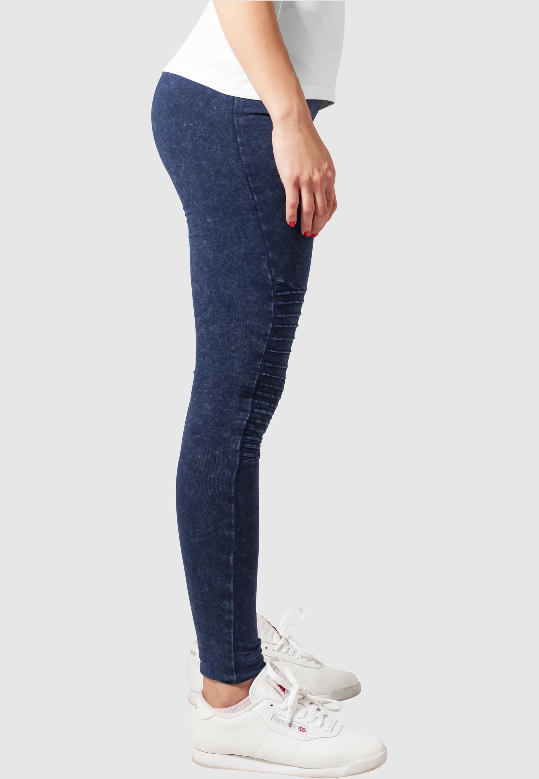 URBAN CLASSICS Leggings »Urban Classics Damen Ladies Denim Jersey Leggings«, (1 tlg.)