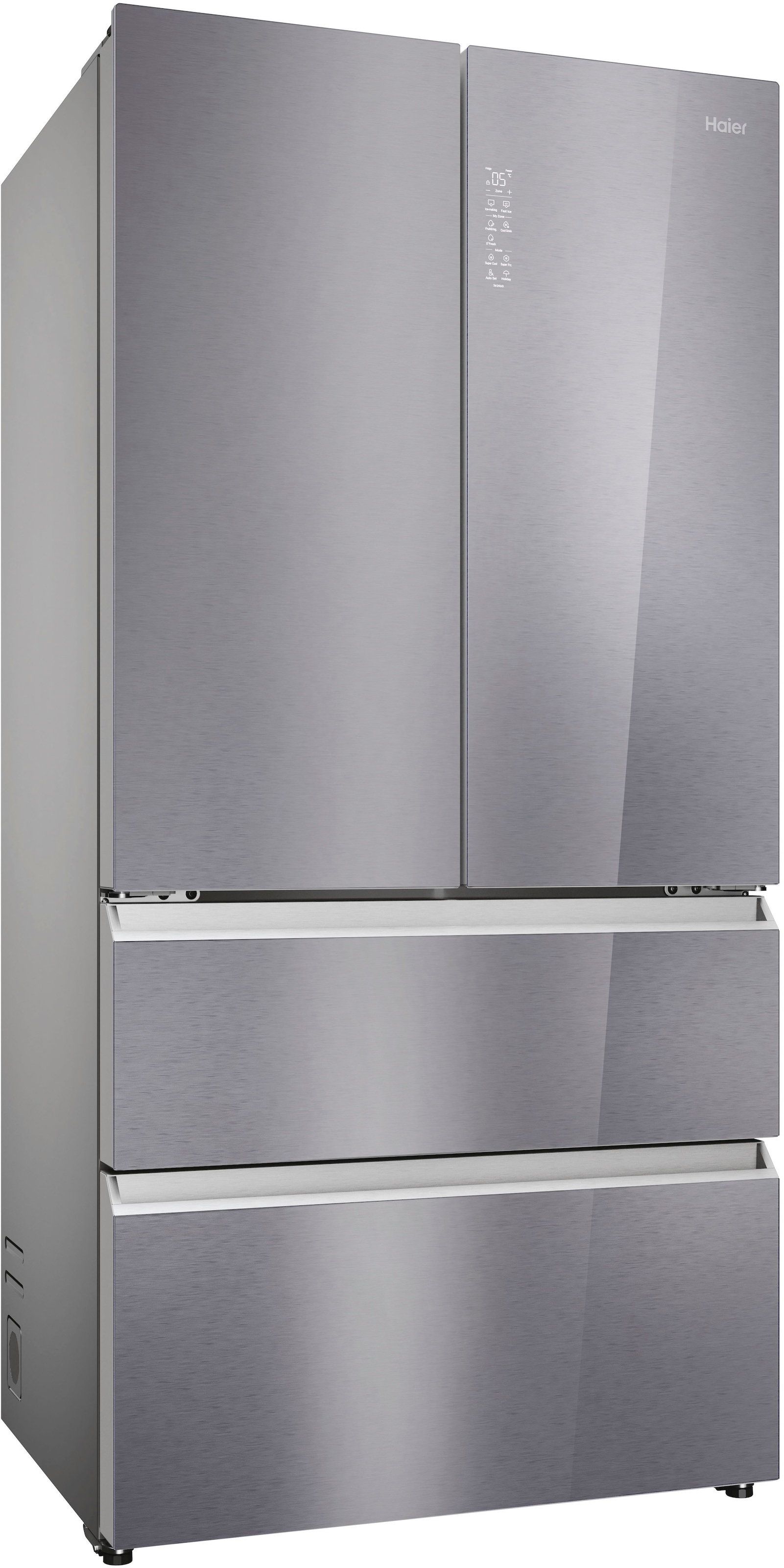 Haier French Door FD 90 SERIES 7 "HFR79F19EFGK", 205 cm hoch, 60 cm breit, Eiswürfelbereiter mit Tank, HumidityZone