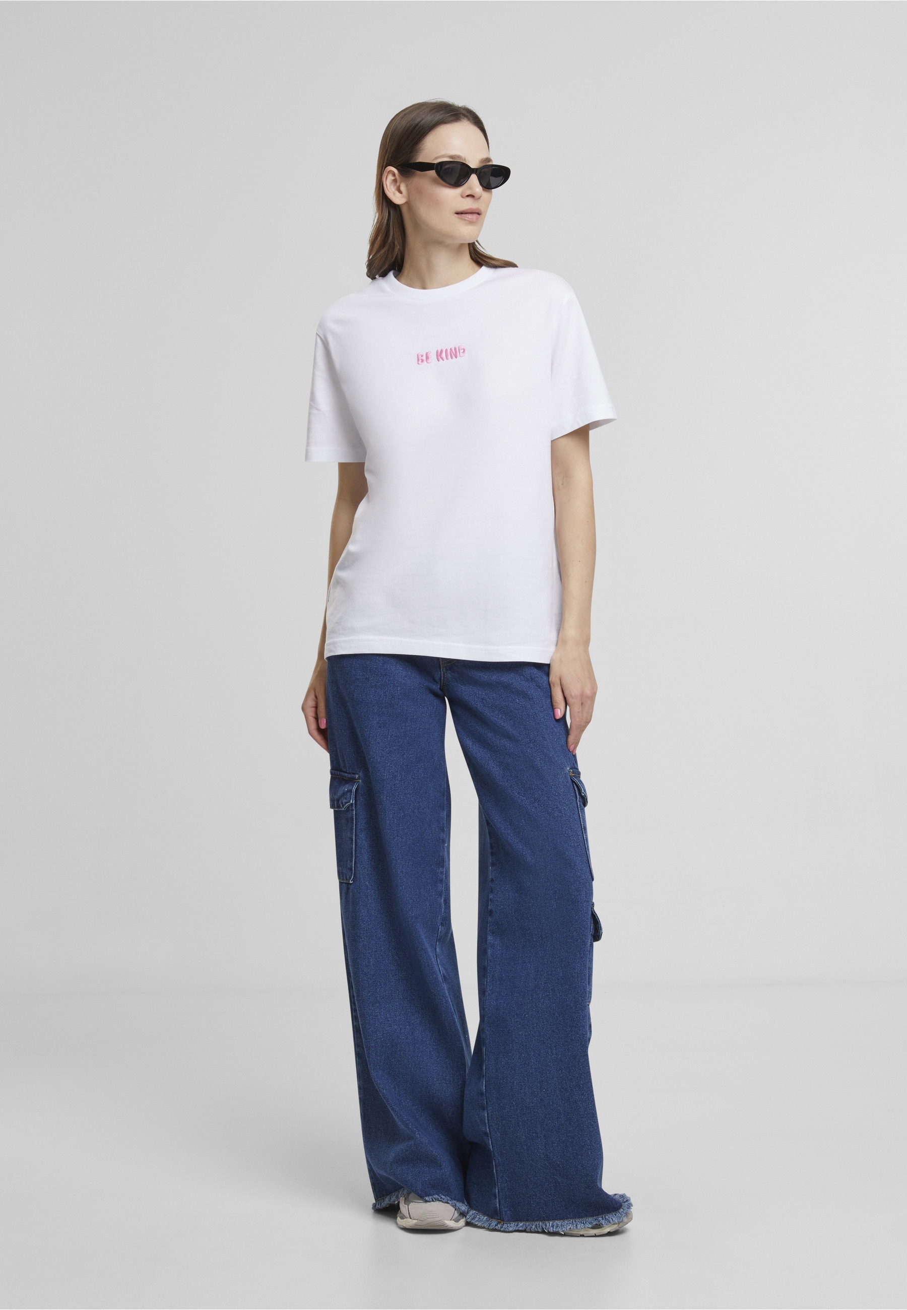 Miss Tee T-Shirt »Miss Tee Be Kind Heart EMB Tee« 1 Stk.