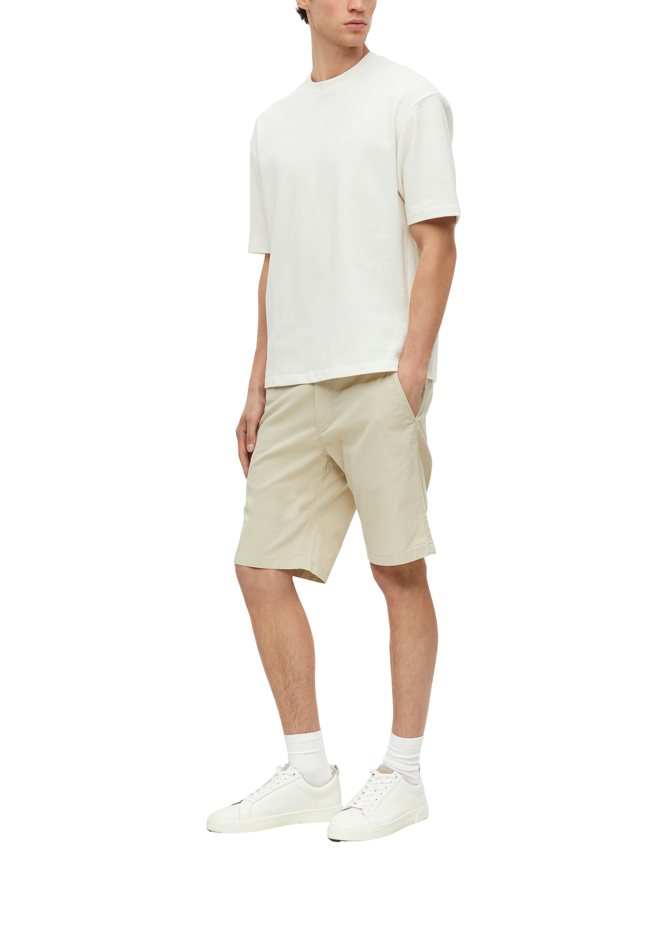 s.Oliver Kurzarmshirt Sommershirt in Struktur-Optik
