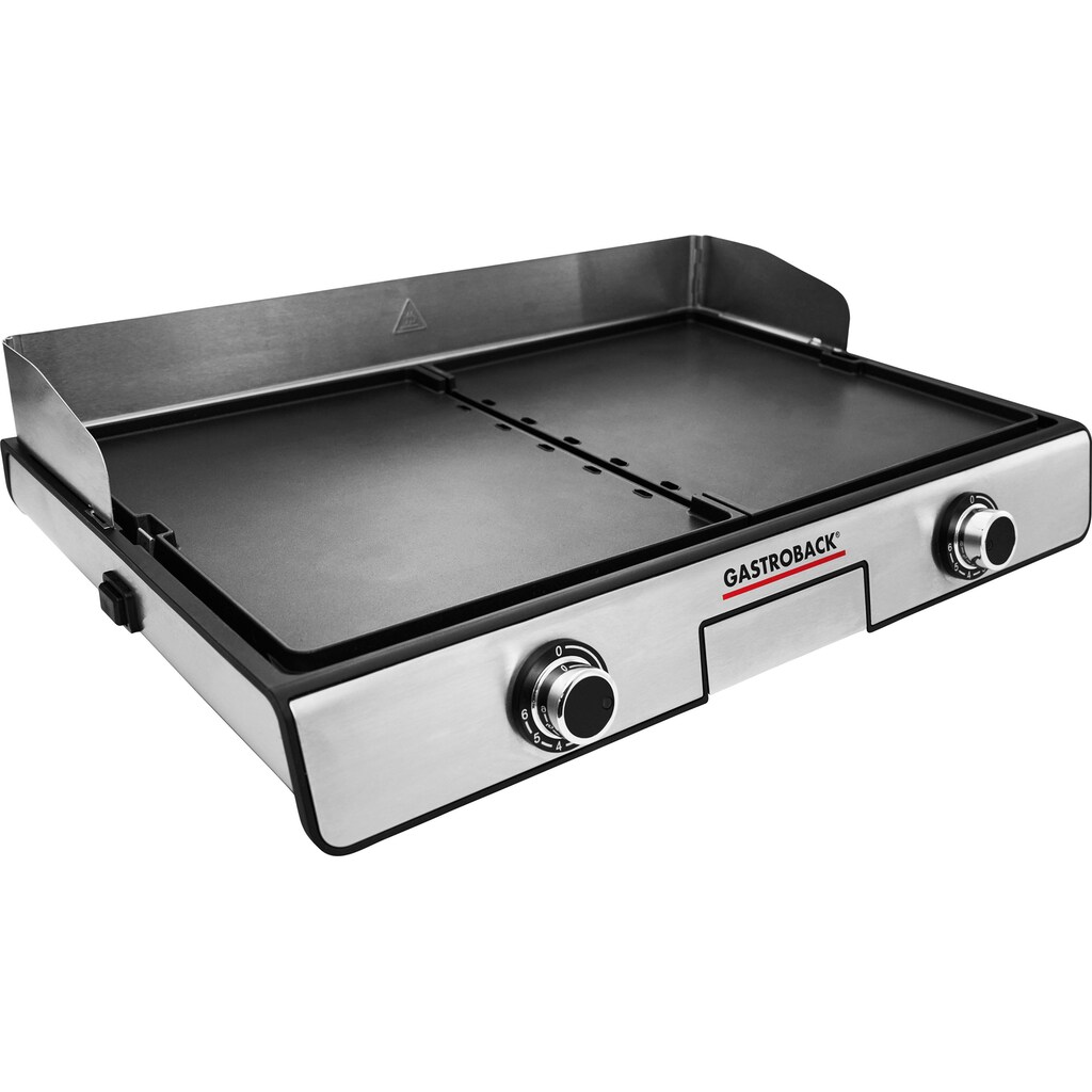 Gastroback Tischgrill »42524 Design Plancha & BBQ«, 2000 W