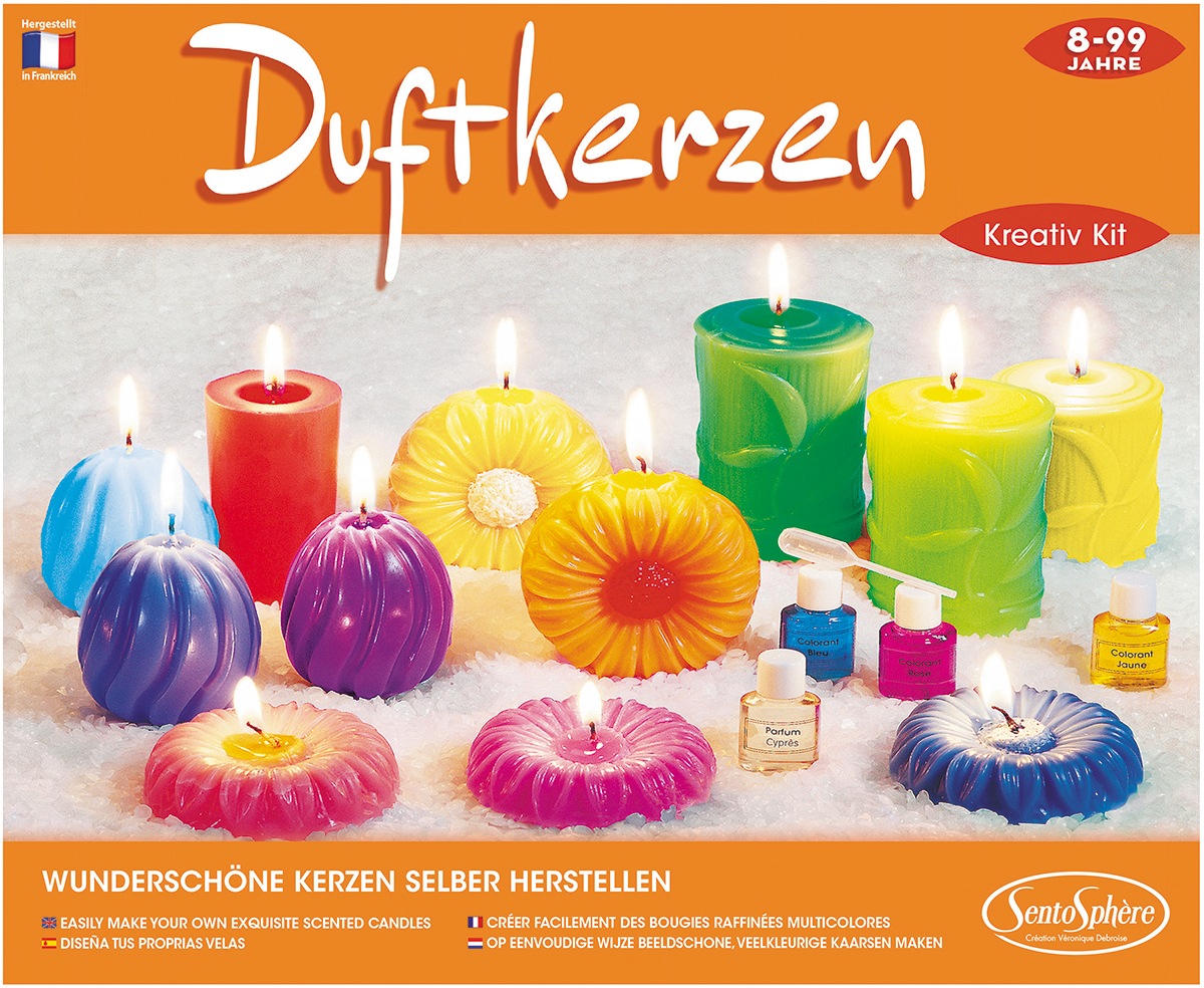 SentoSphere Kreativset »Duftkerzen«, Made in Europe