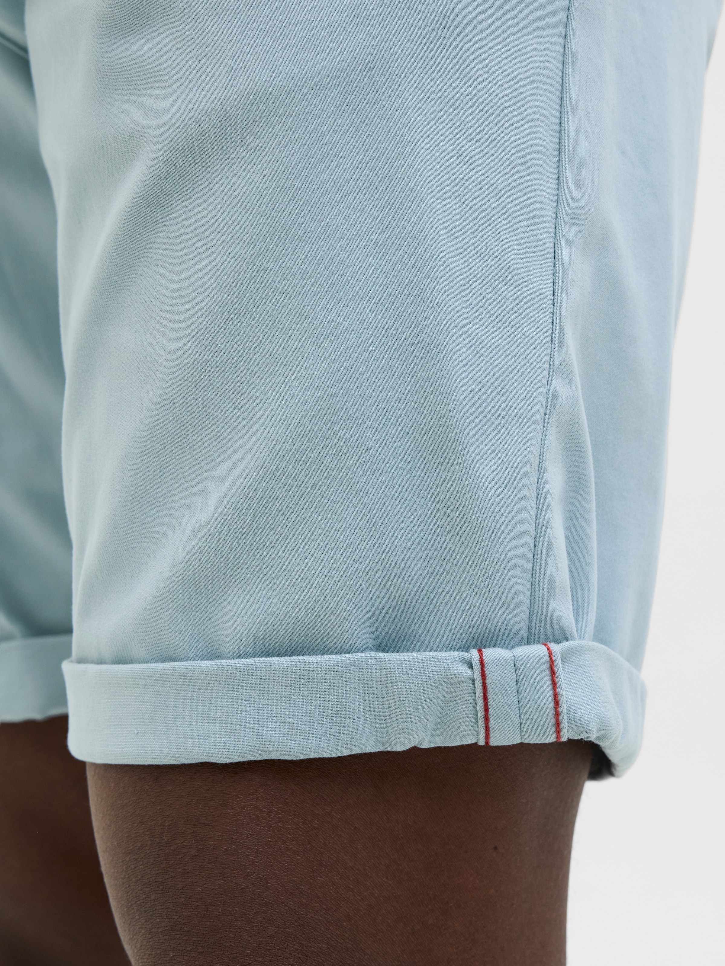 Jack & Jones Chinoshorts »JPSTBOWIE JJSHORTS S«, mit Aufschlag