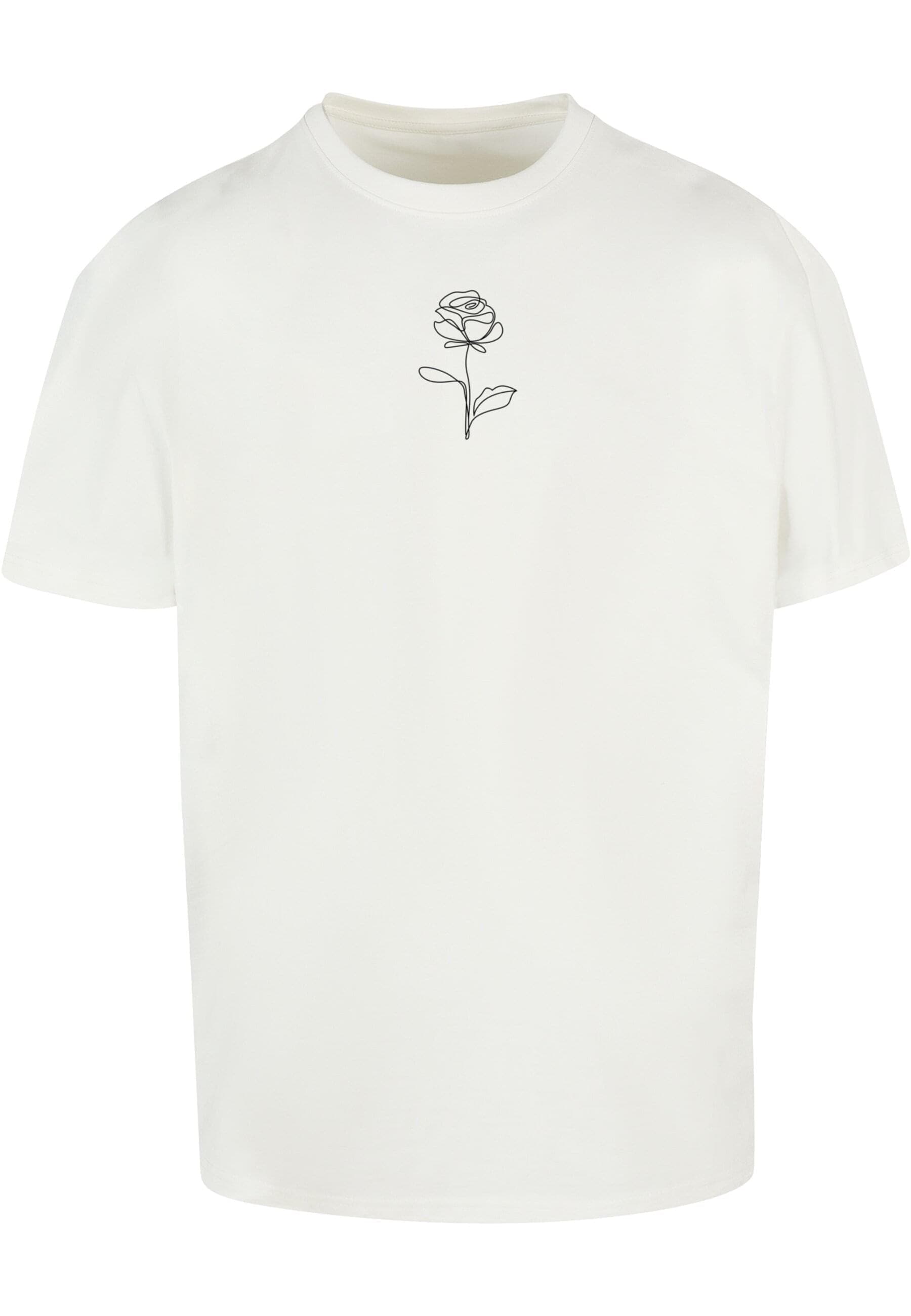 Merchcode T-Shirt "Merchcode Herren Rose Heavy Oversize Tee" 1 Stk. tlg. günstig online kaufen