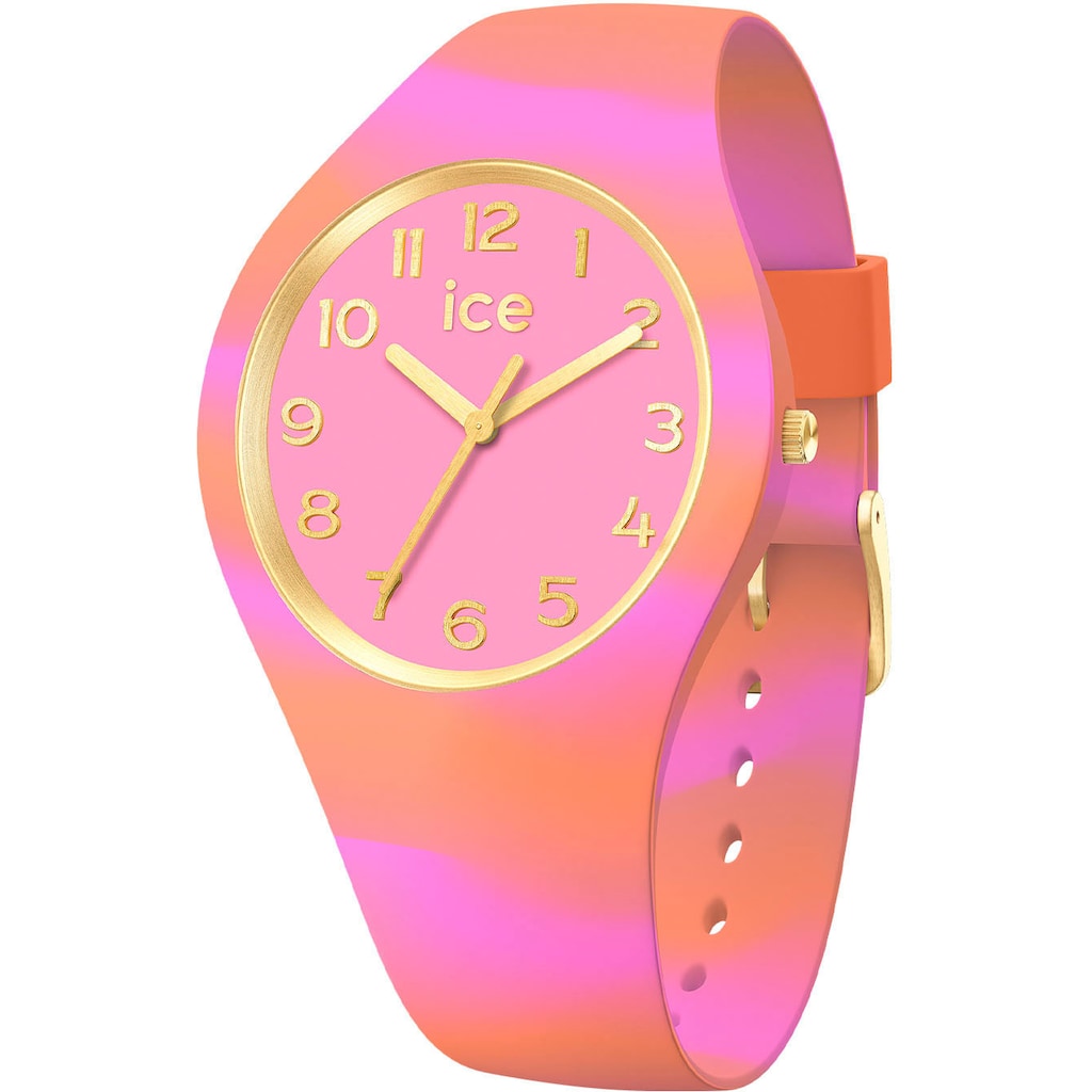 ice-watch Quarzuhr »ICE tie and dye - Coral - Small - 3H, 020948«