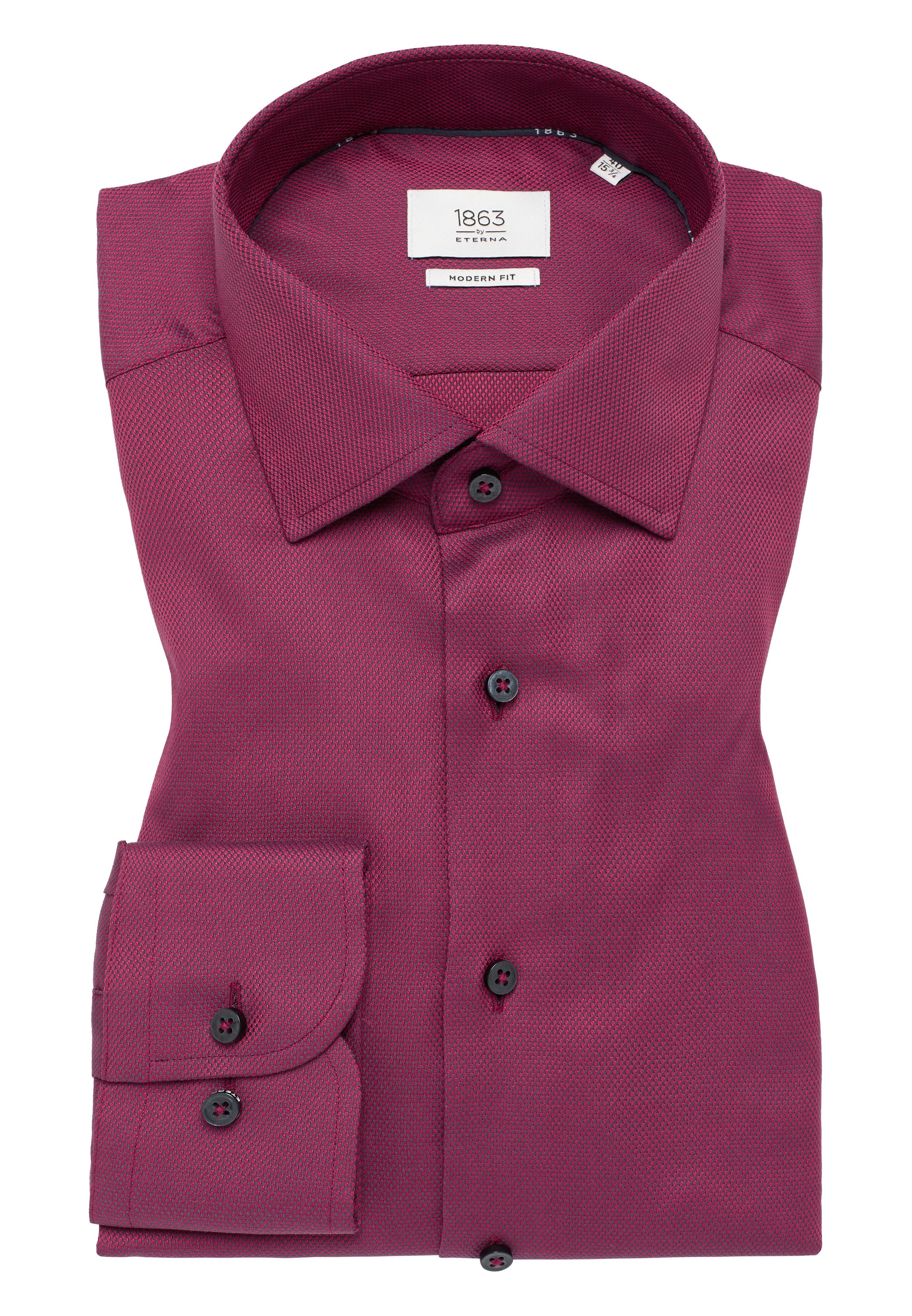 Eterna Langarmhemd »MODERN FIT«, NON IRON (bügelfrei)